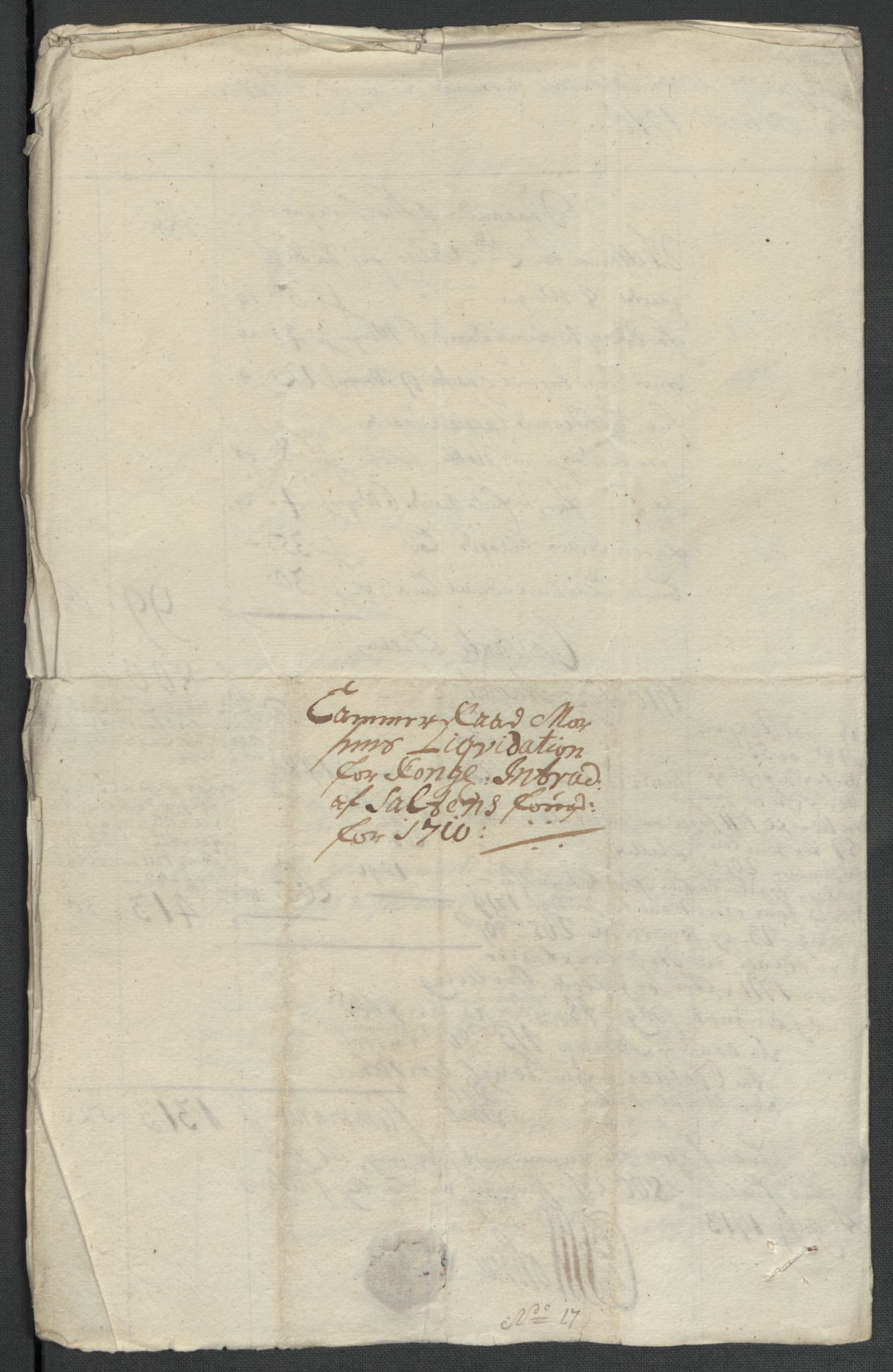 Rentekammeret inntil 1814, Reviderte regnskaper, Fogderegnskap, AV/RA-EA-4092/R66/L4581: Fogderegnskap Salten, 1707-1710, p. 405