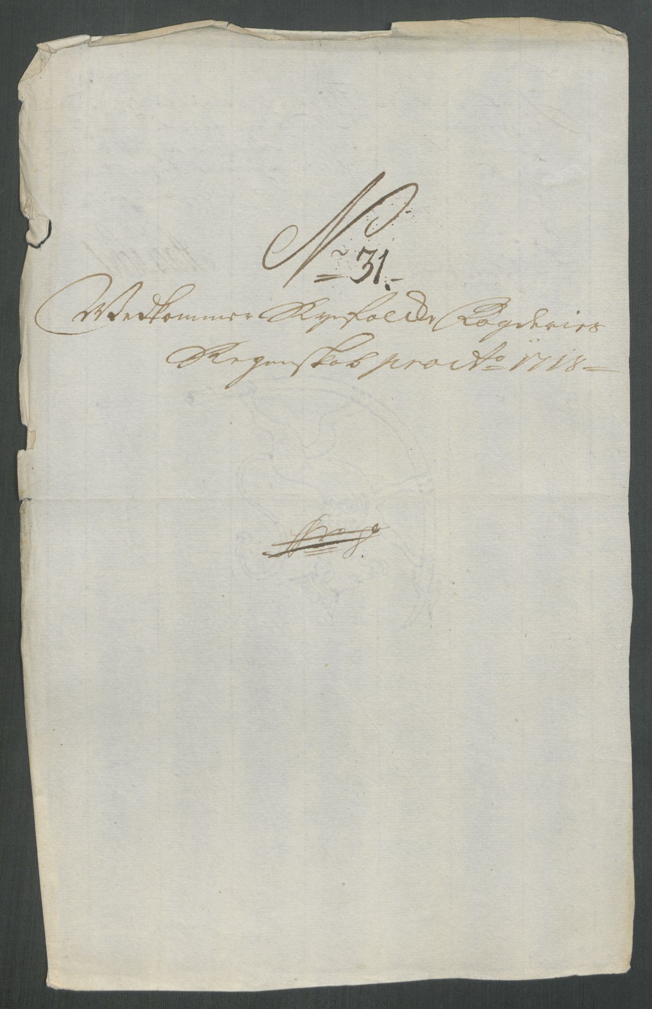 Rentekammeret inntil 1814, Reviderte regnskaper, Fogderegnskap, AV/RA-EA-4092/R47/L2871: Fogderegnskap Ryfylke, 1718, p. 138