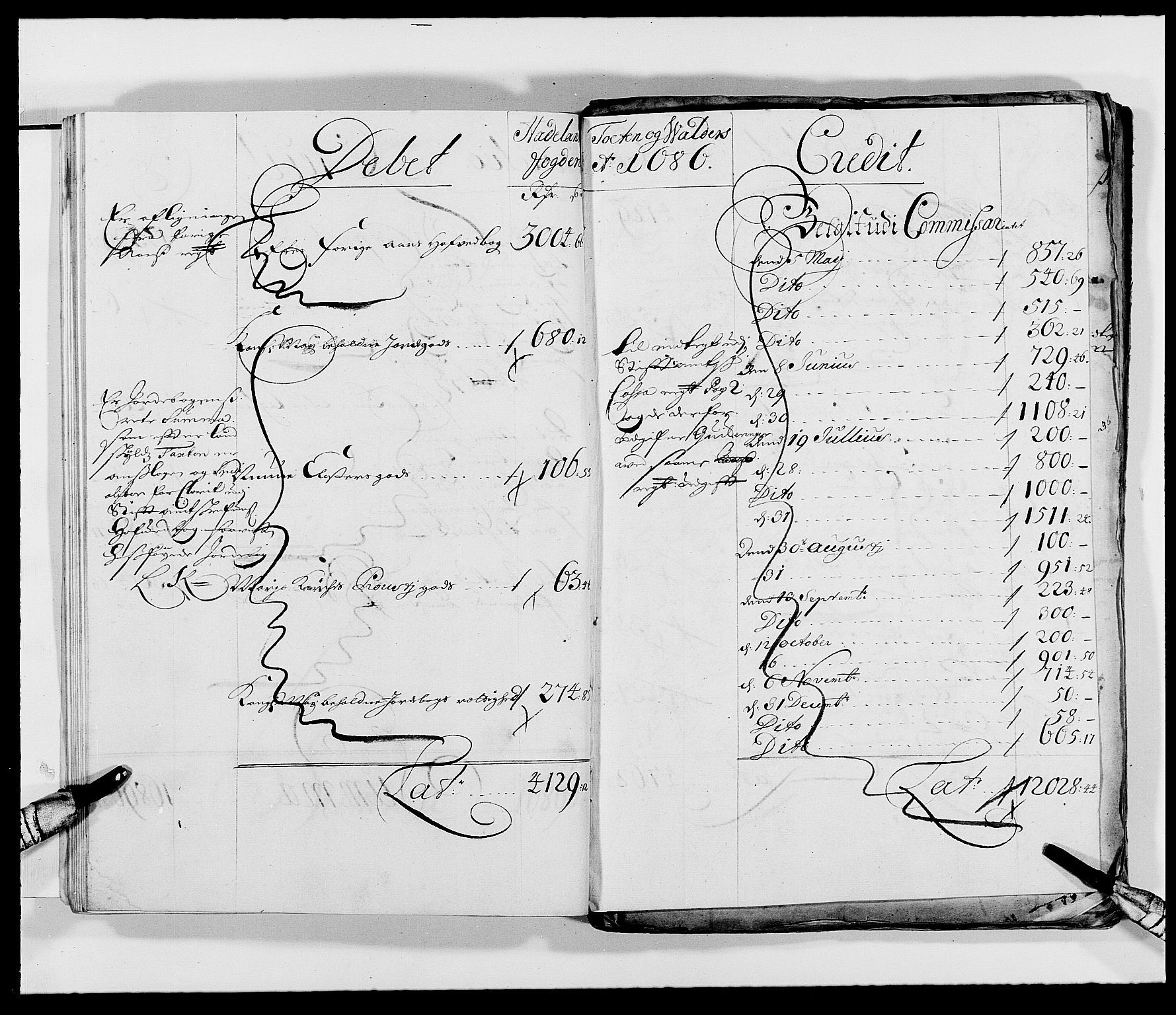Rentekammeret inntil 1814, Reviderte regnskaper, Fogderegnskap, RA/EA-4092/R18/L1287: Fogderegnskap Hadeland, Toten og Valdres, 1688, p. 59