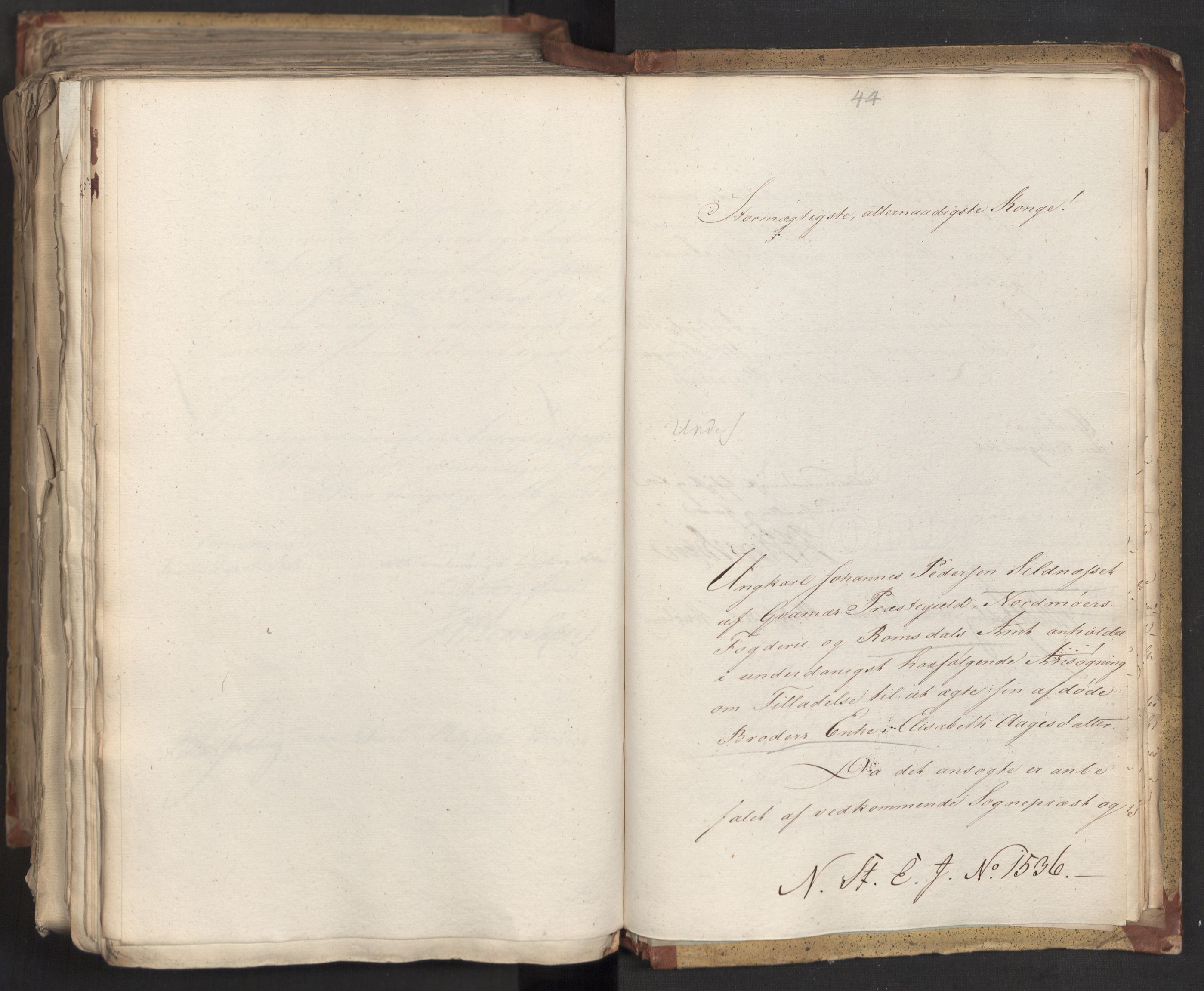 Statsrådsavdelingen i Stockholm, AV/RA-S-1003/D/Da/L0006: Regjeringsinnstillinger nr. 1247-1544, 1816, p. 580