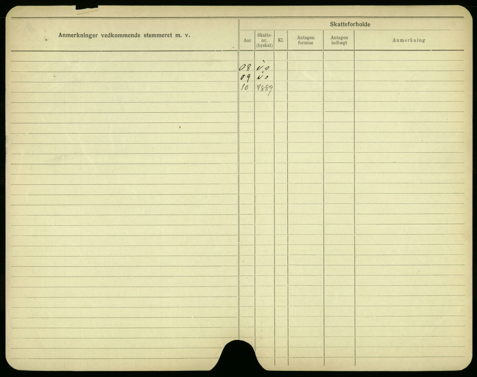 Oslo folkeregister, Registerkort, SAO/A-11715/F/Fa/Fac/L0005: Menn, 1906-1914, p. 201b