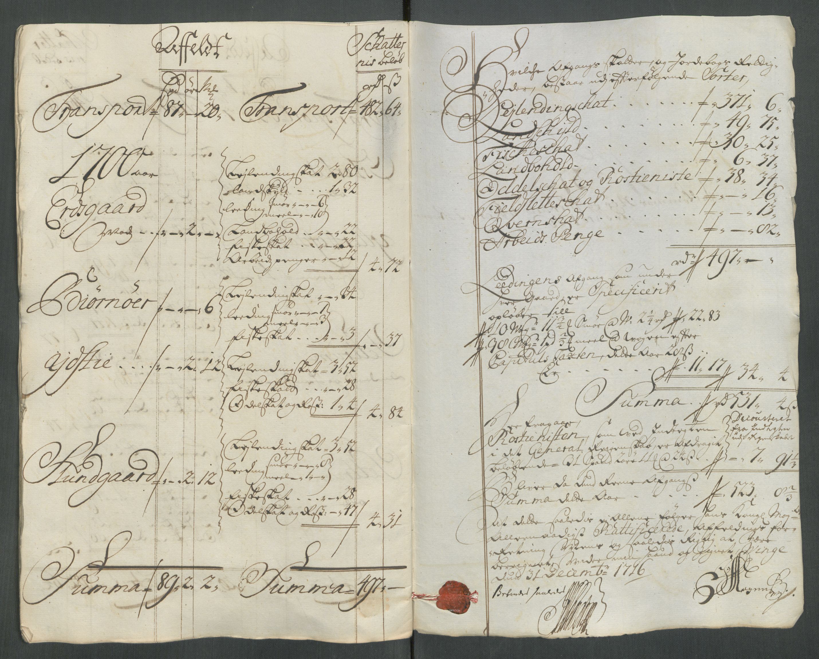 Rentekammeret inntil 1814, Reviderte regnskaper, Fogderegnskap, AV/RA-EA-4092/R62/L4206: Fogderegnskap Stjørdal og Verdal, 1716, p. 297