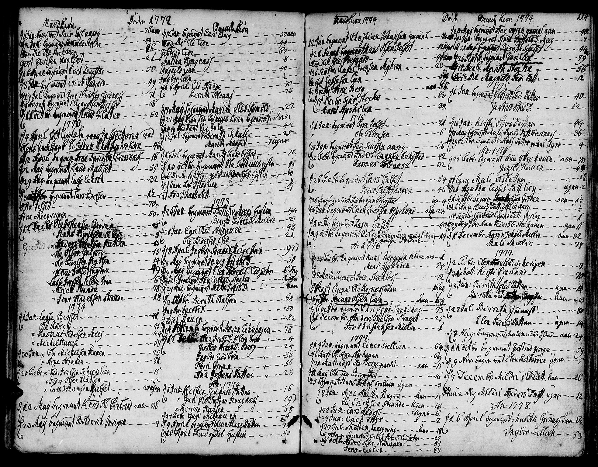 Ministerialprotokoller, klokkerbøker og fødselsregistre - Møre og Romsdal, SAT/A-1454/555/L0648: Parish register (official) no. 555A01, 1759-1793, p. 114