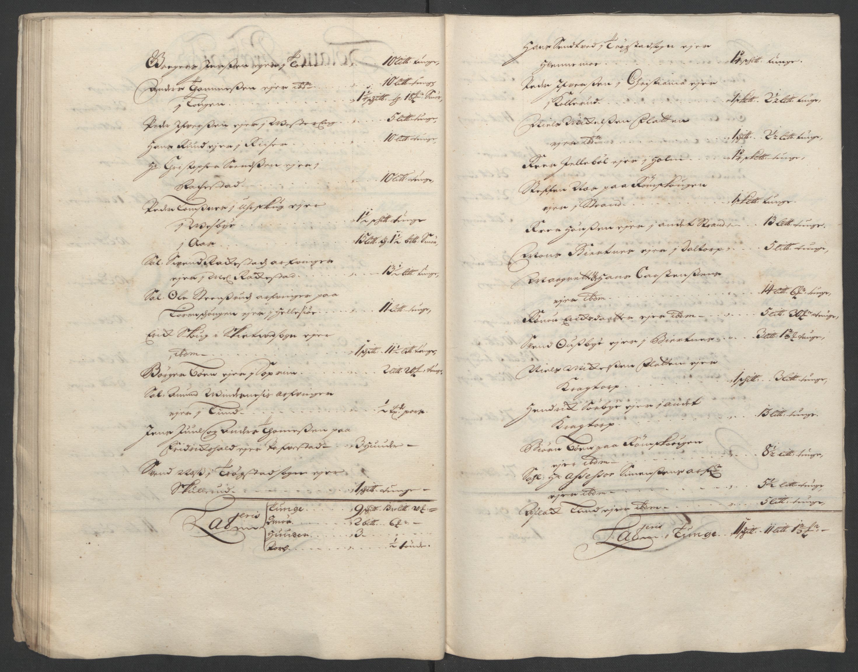 Rentekammeret inntil 1814, Reviderte regnskaper, Fogderegnskap, AV/RA-EA-4092/R11/L0589: Fogderegnskap Nedre Romerike, 1705, p. 131