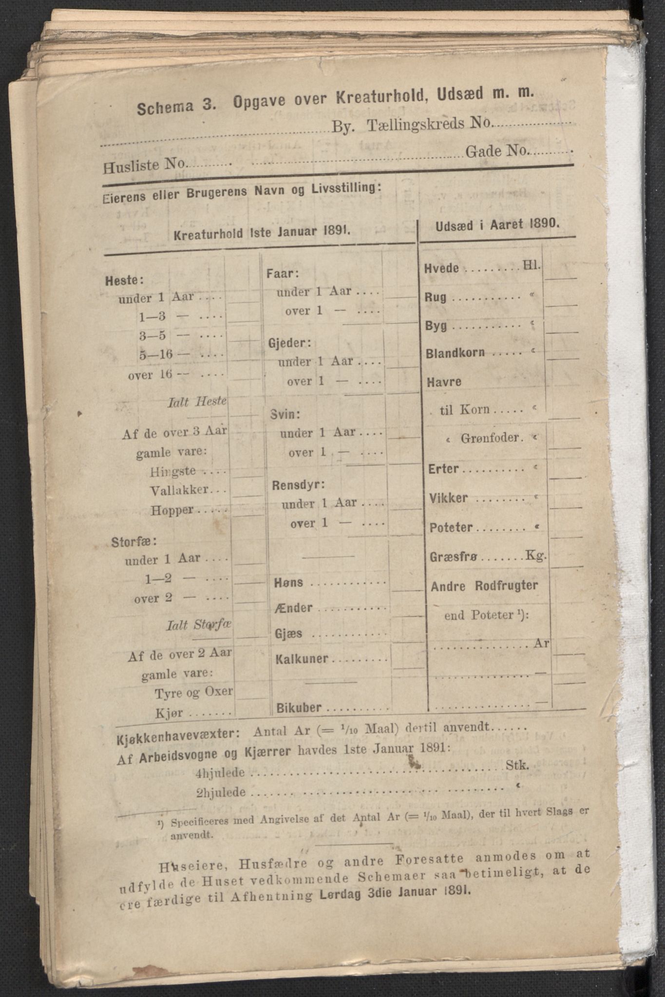 RA, 1891 Census for 1301 Bergen, 1891, p. 4422