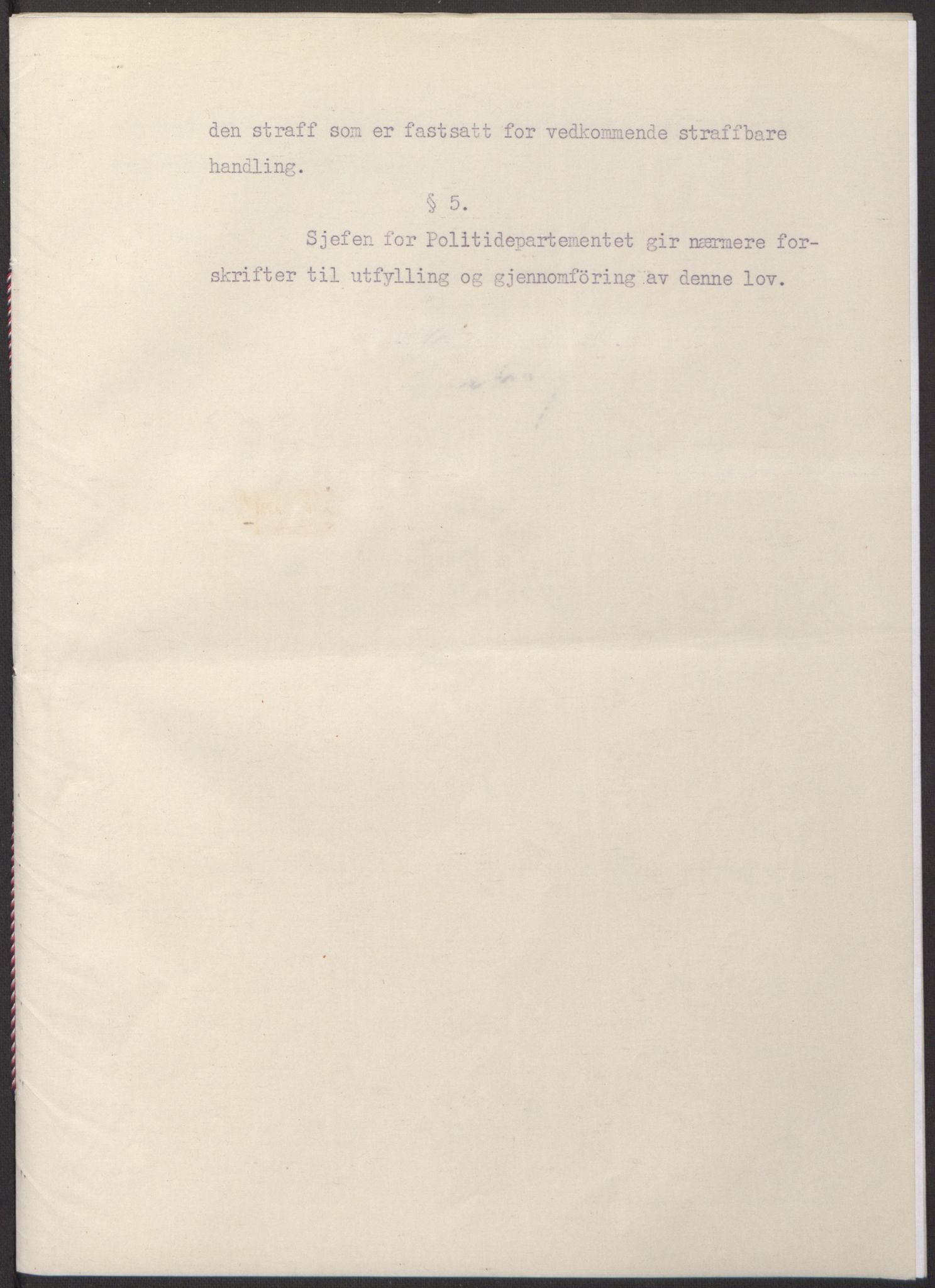 NS-administrasjonen 1940-1945 (Statsrådsekretariatet, de kommisariske statsråder mm), AV/RA-S-4279/D/Db/L0098: Lover II, 1942, p. 259