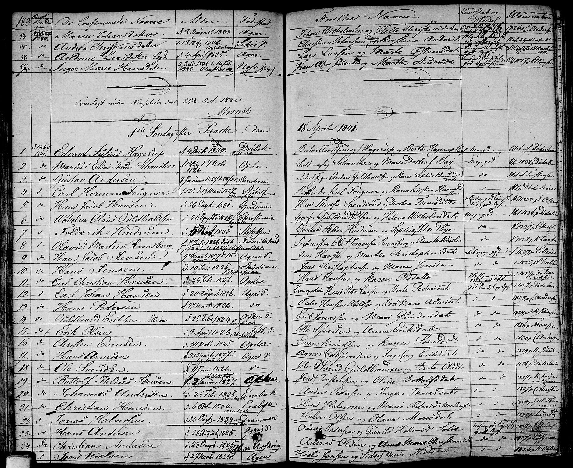 Gamlebyen prestekontor Kirkebøker, SAO/A-10884/F/Fa/L0003: Parish register (official) no. 3, 1829-1849, p. 180