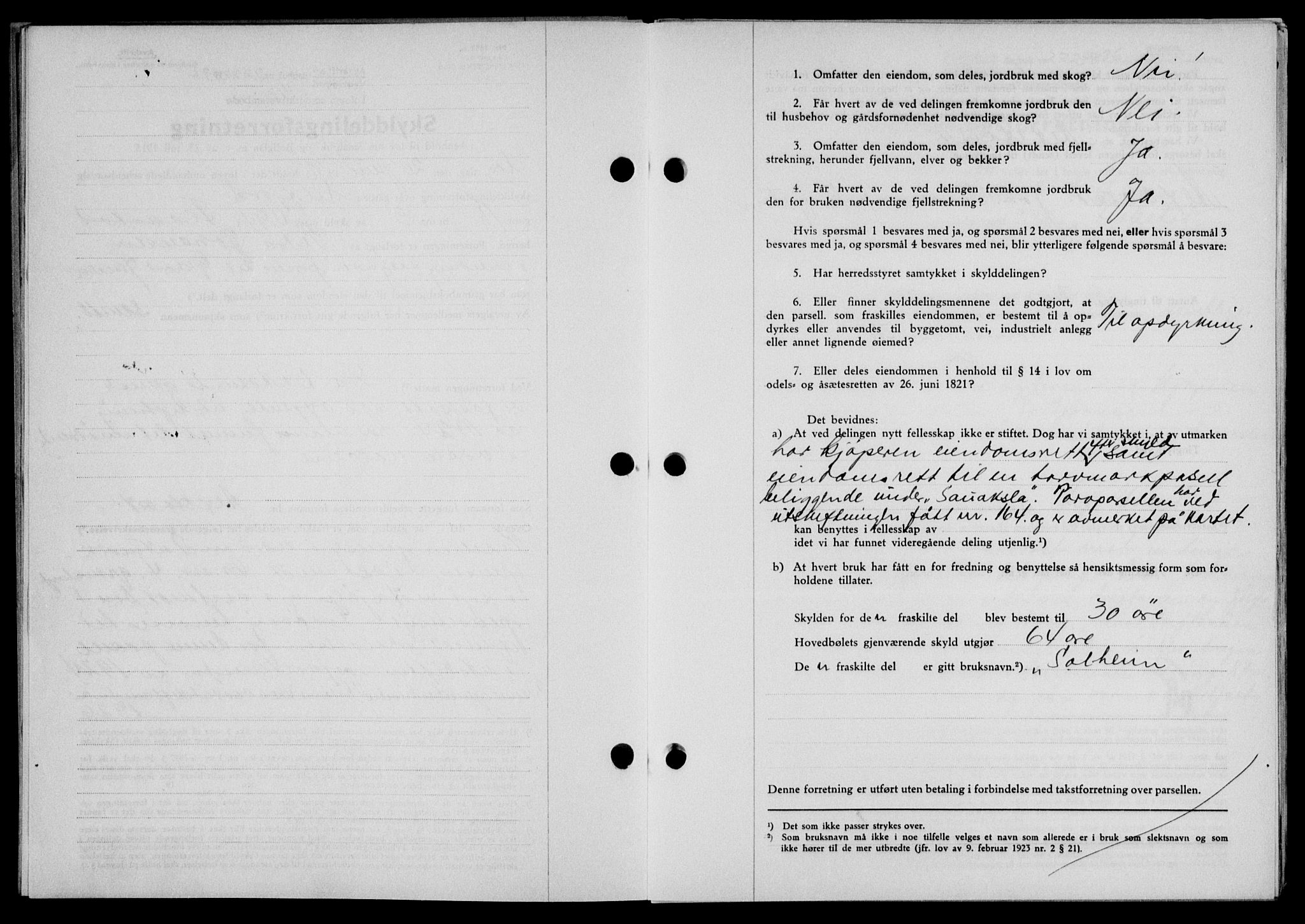 Lofoten sorenskriveri, SAT/A-0017/1/2/2C/L0001a: Mortgage book no. 1a, 1936-1937, Diary no: : 2222/1936