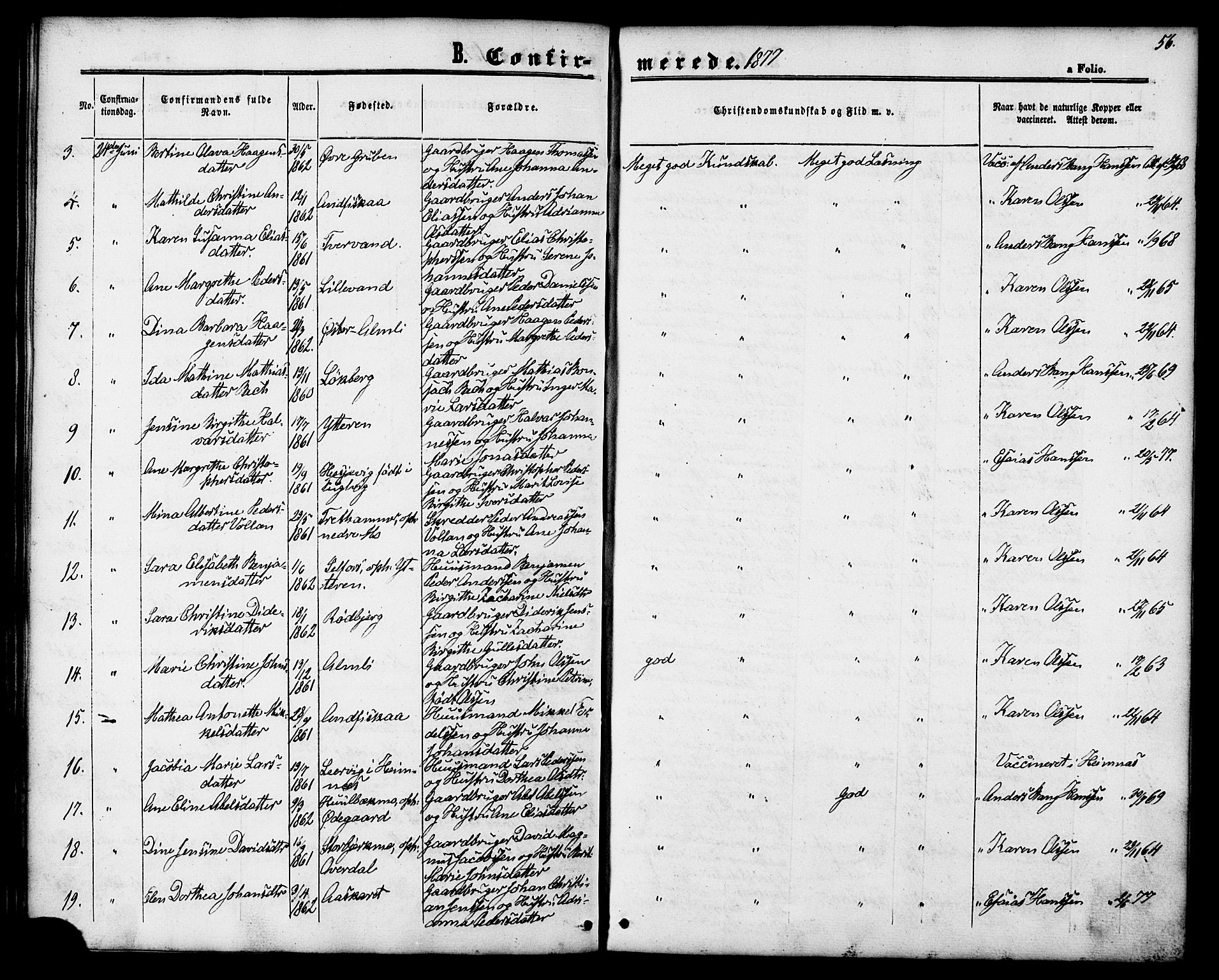 Ministerialprotokoller, klokkerbøker og fødselsregistre - Nordland, AV/SAT-A-1459/827/L0394: Parish register (official) no. 827A06, 1865-1886, p. 56
