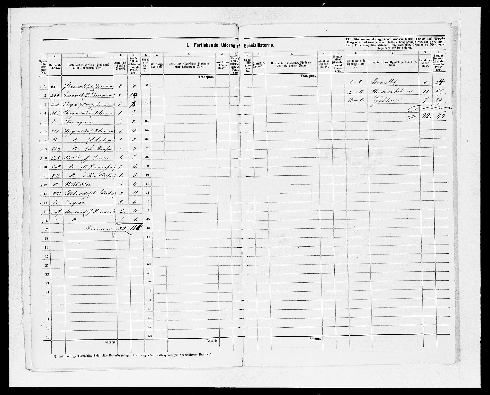 SAB, 1875 census for 1429P Ytre Holmedal, 1875, p. 45