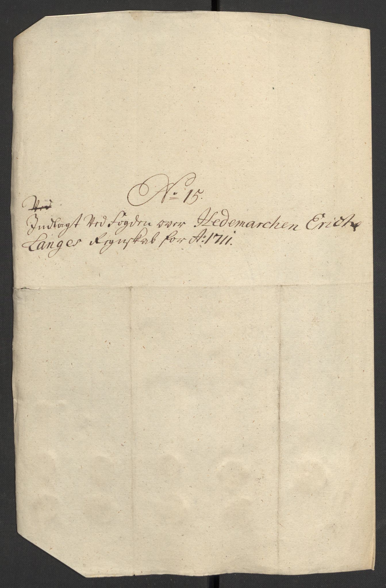 Rentekammeret inntil 1814, Reviderte regnskaper, Fogderegnskap, RA/EA-4092/R16/L1048: Fogderegnskap Hedmark, 1711, p. 69