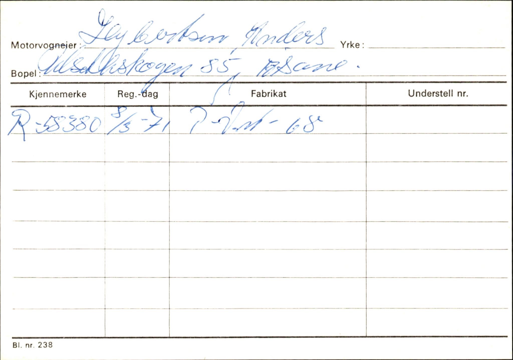 Statens vegvesen, Hordaland vegkontor, AV/SAB-A-5201/2/Ha/L0025: R-eierkort H-I, 1920-1971, p. 2