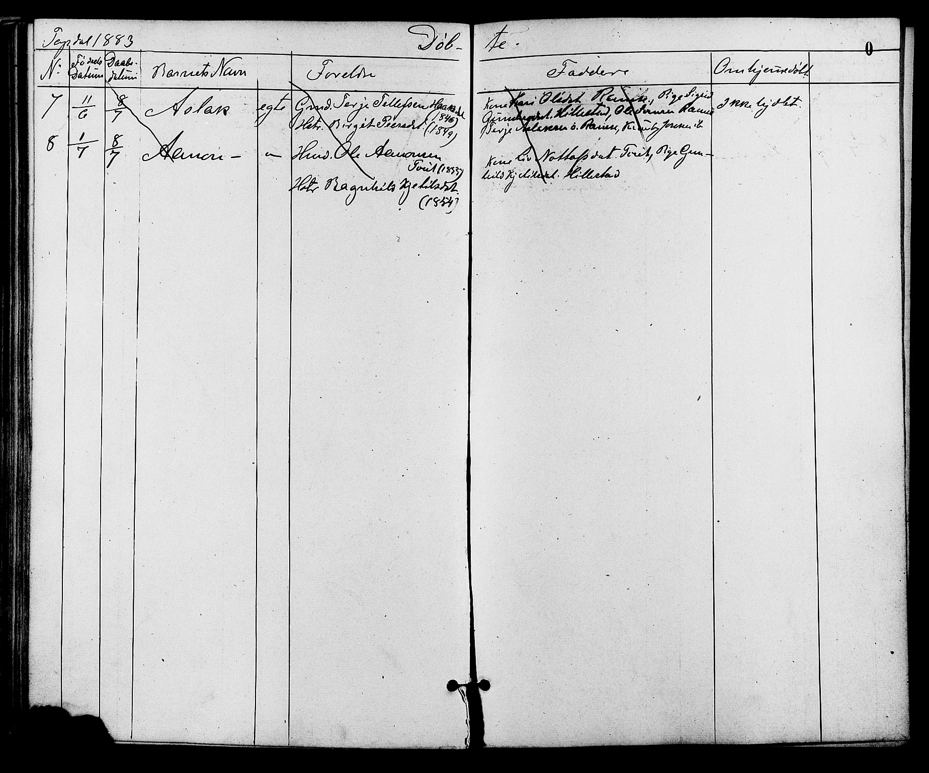 Åmli sokneprestkontor, AV/SAK-1111-0050/F/Fa/Fac/L0009: Parish register (official) no. A 9 /3, 1869-1884