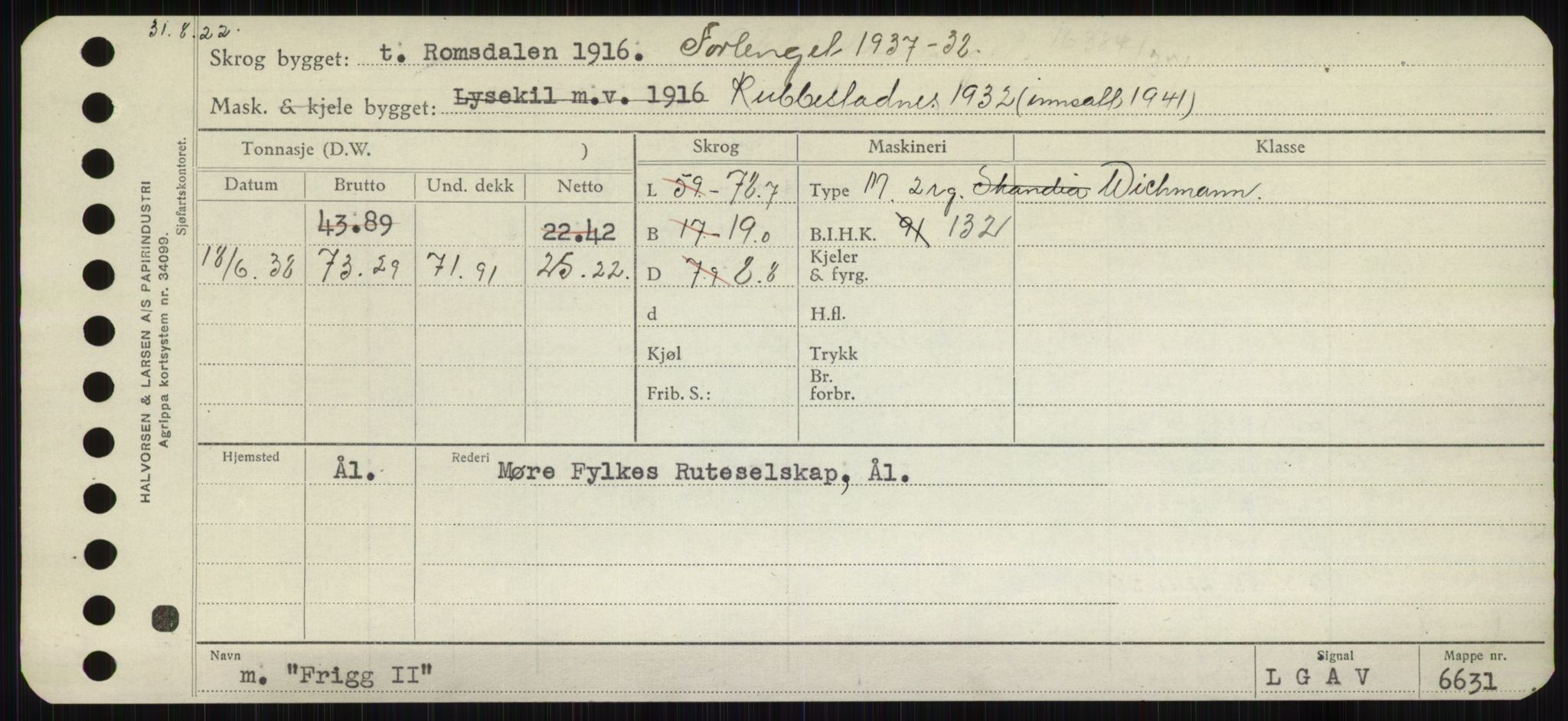 Sjøfartsdirektoratet med forløpere, Skipsmålingen, RA/S-1627/H/Hb/L0002: Fartøy, E-H, p. 179