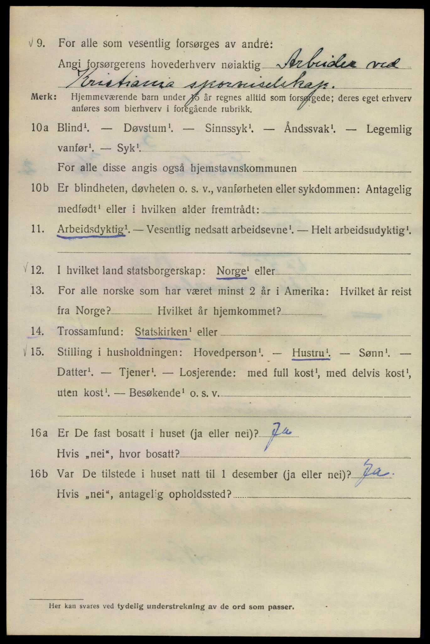 SAO, 1920 census for Kristiania, 1920, p. 238362