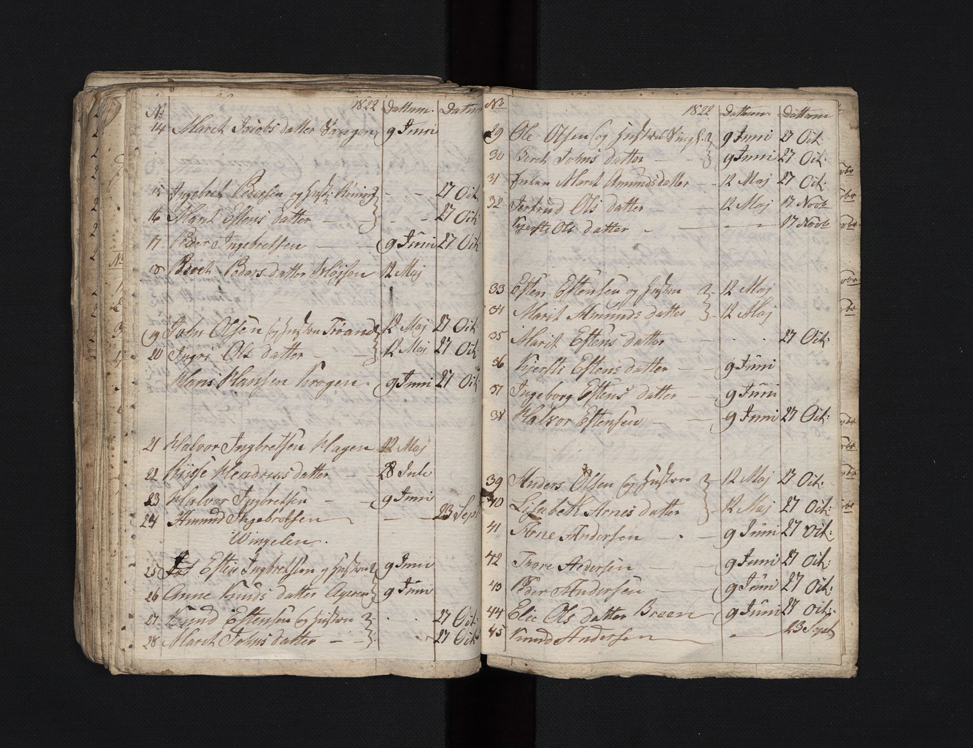 Tolga prestekontor, SAH/PREST-062/L/L0021: Parish register (copy) no. 21, 1804-1823