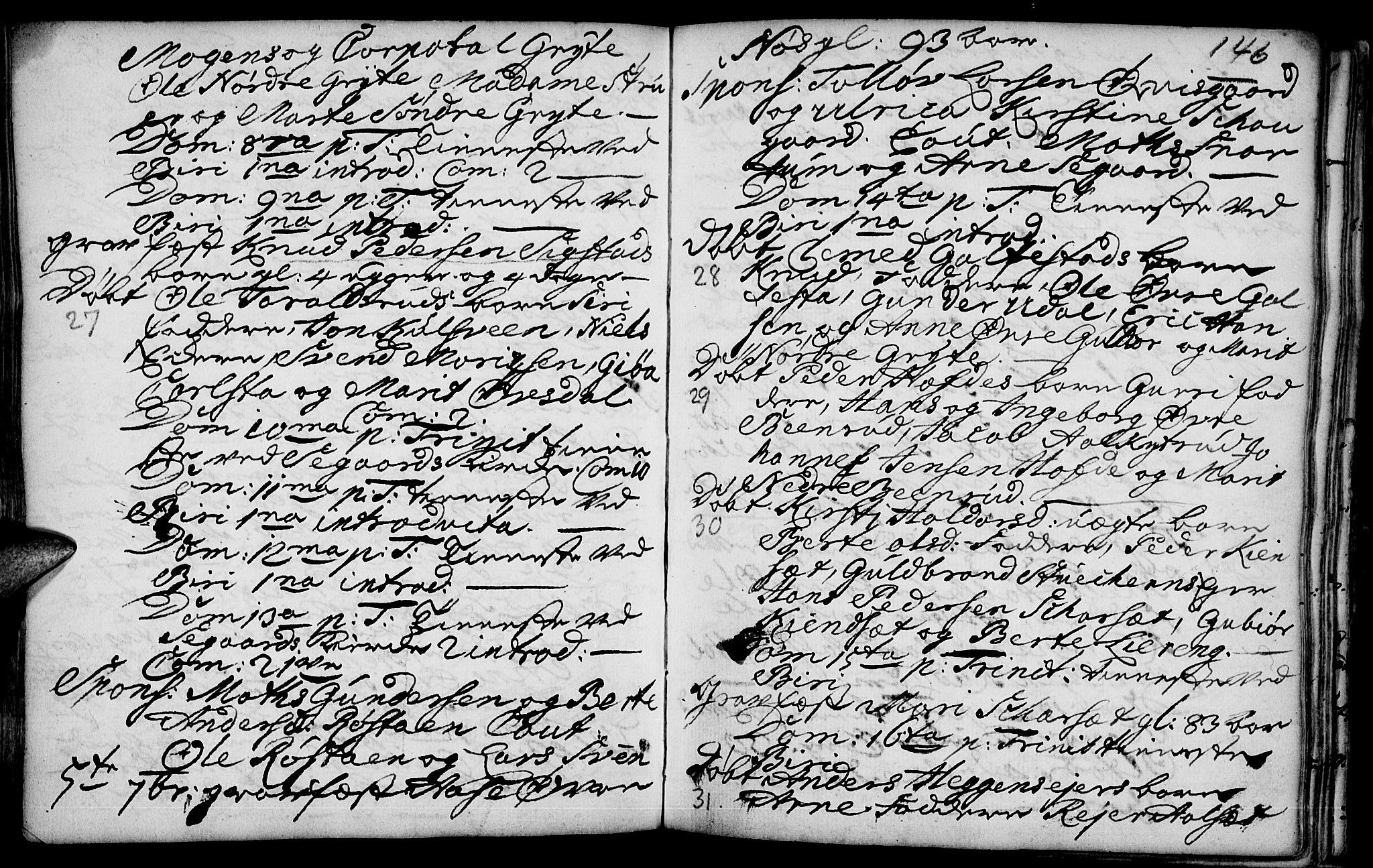 Biri prestekontor, AV/SAH-PREST-096/H/Ha/Haa/L0001: Parish register (official) no. 1, 1730-1754, p. 146