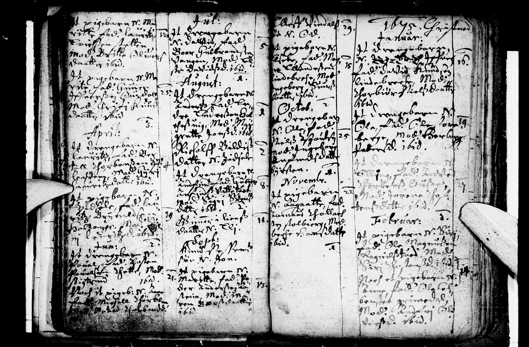 Ulvik sokneprestembete, SAB/A-78801/H/Haa: Parish register (official) no. A 1, 1664-1685, p. 9