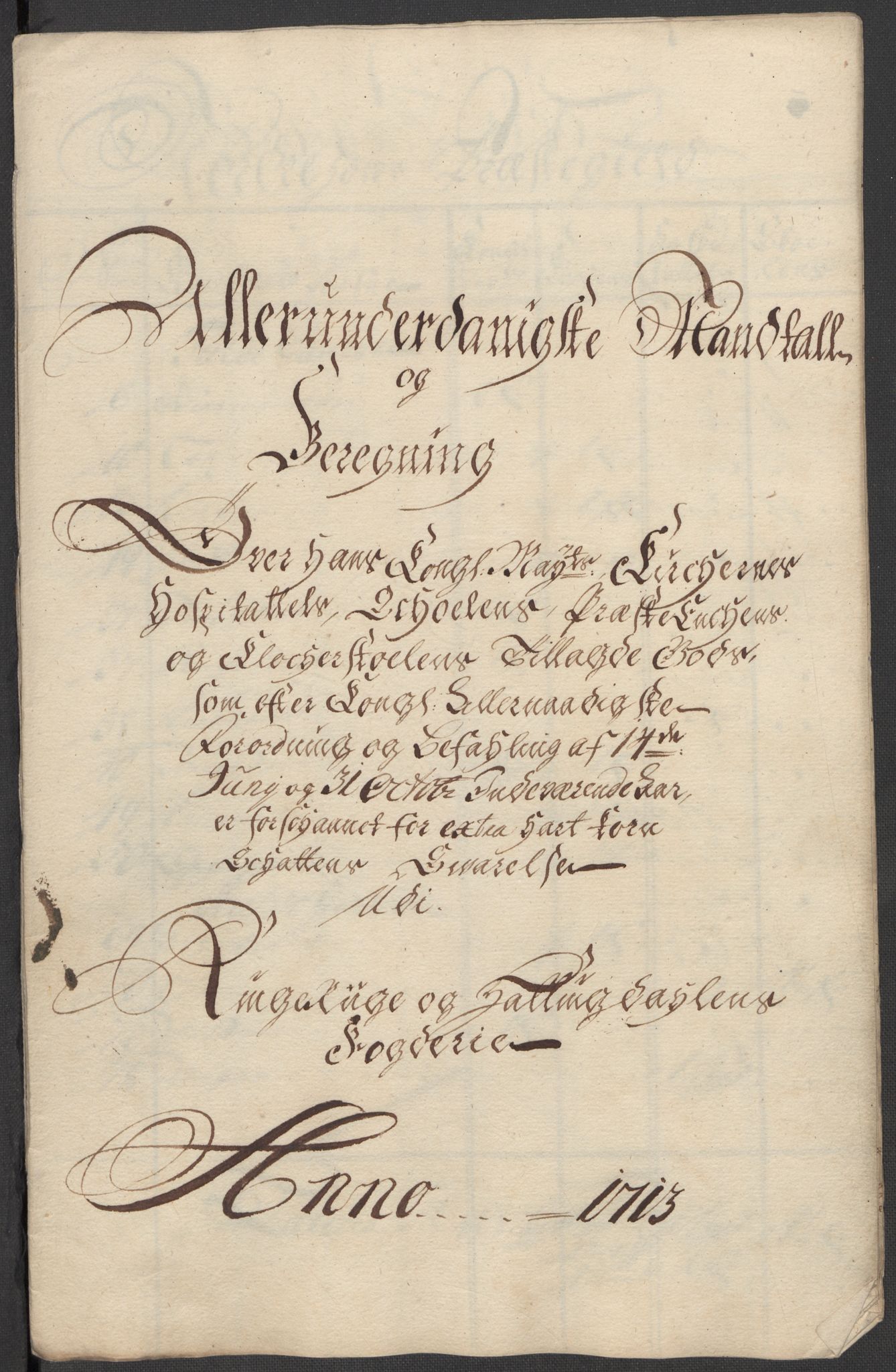 Rentekammeret inntil 1814, Reviderte regnskaper, Fogderegnskap, AV/RA-EA-4092/R23/L1471: Fogderegnskap Ringerike og Hallingdal, 1713-1714, p. 167