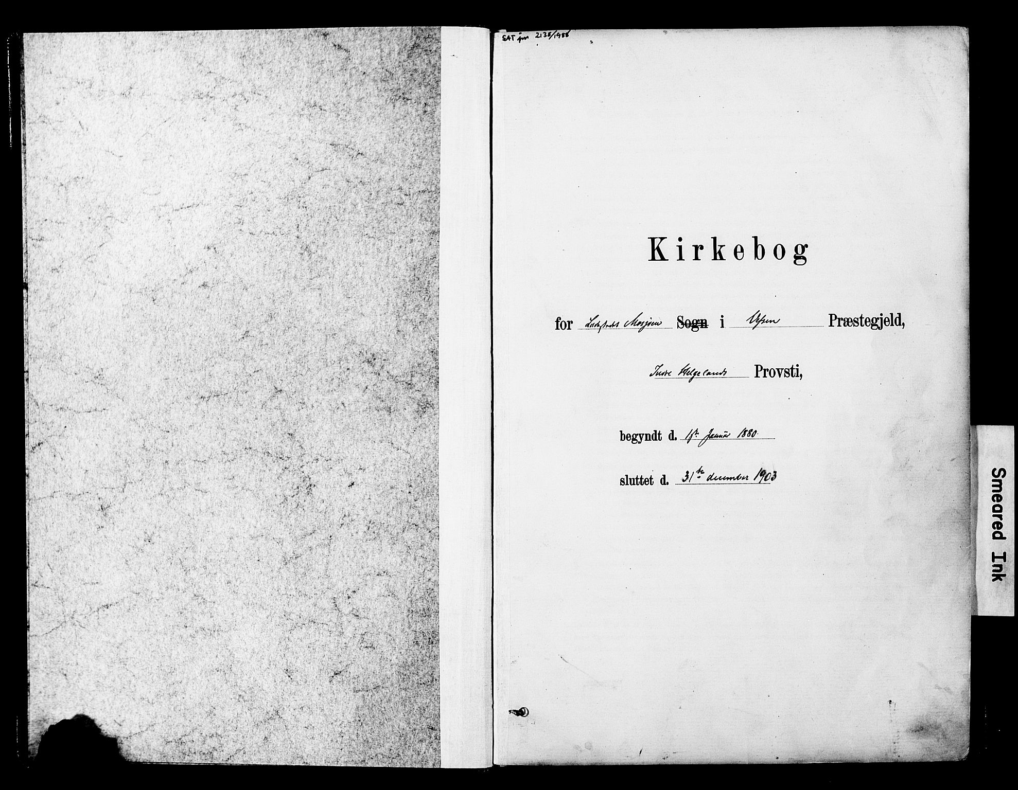 Ministerialprotokoller, klokkerbøker og fødselsregistre - Nordland, SAT/A-1459/820/L0296: Parish register (official) no. 820A17, 1880-1903
