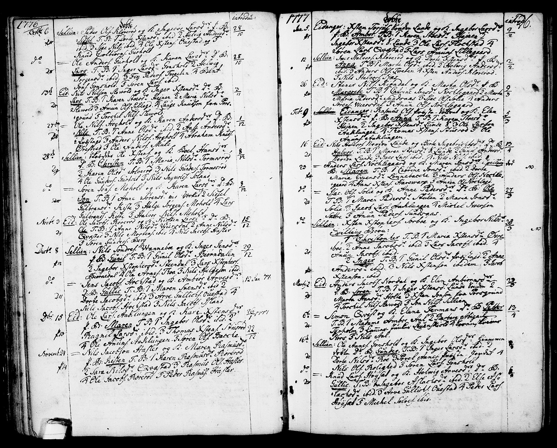 Eidanger kirkebøker, SAKO/A-261/F/Fa/L0006: Parish register (official) no. 6, 1764-1814, p. 26