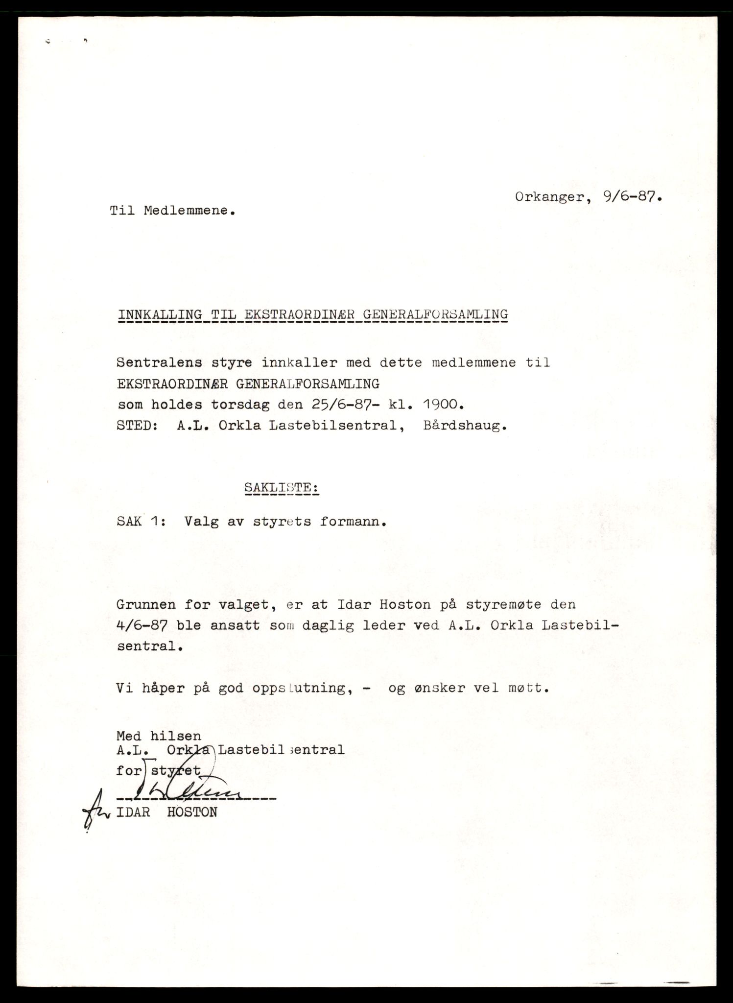 Orkdal sorenskriveri, AV/SAT-A-4169/2/J/Jd/Jdc/L0017: Andelslag, O, 1904-1987, p. 15