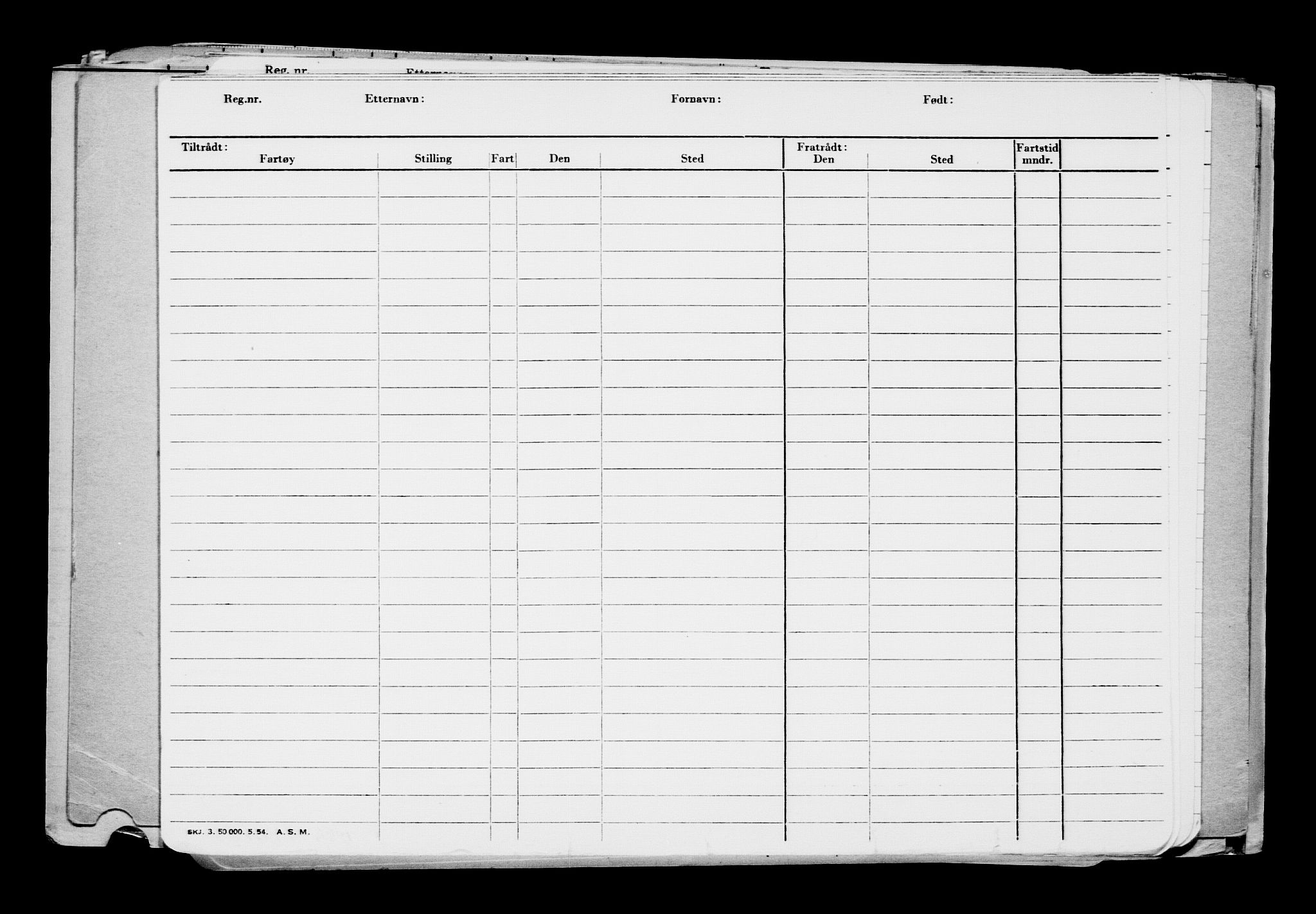 Direktoratet for sjømenn, AV/RA-S-3545/G/Gb/L0224: Hovedkort, 1923, p. 8