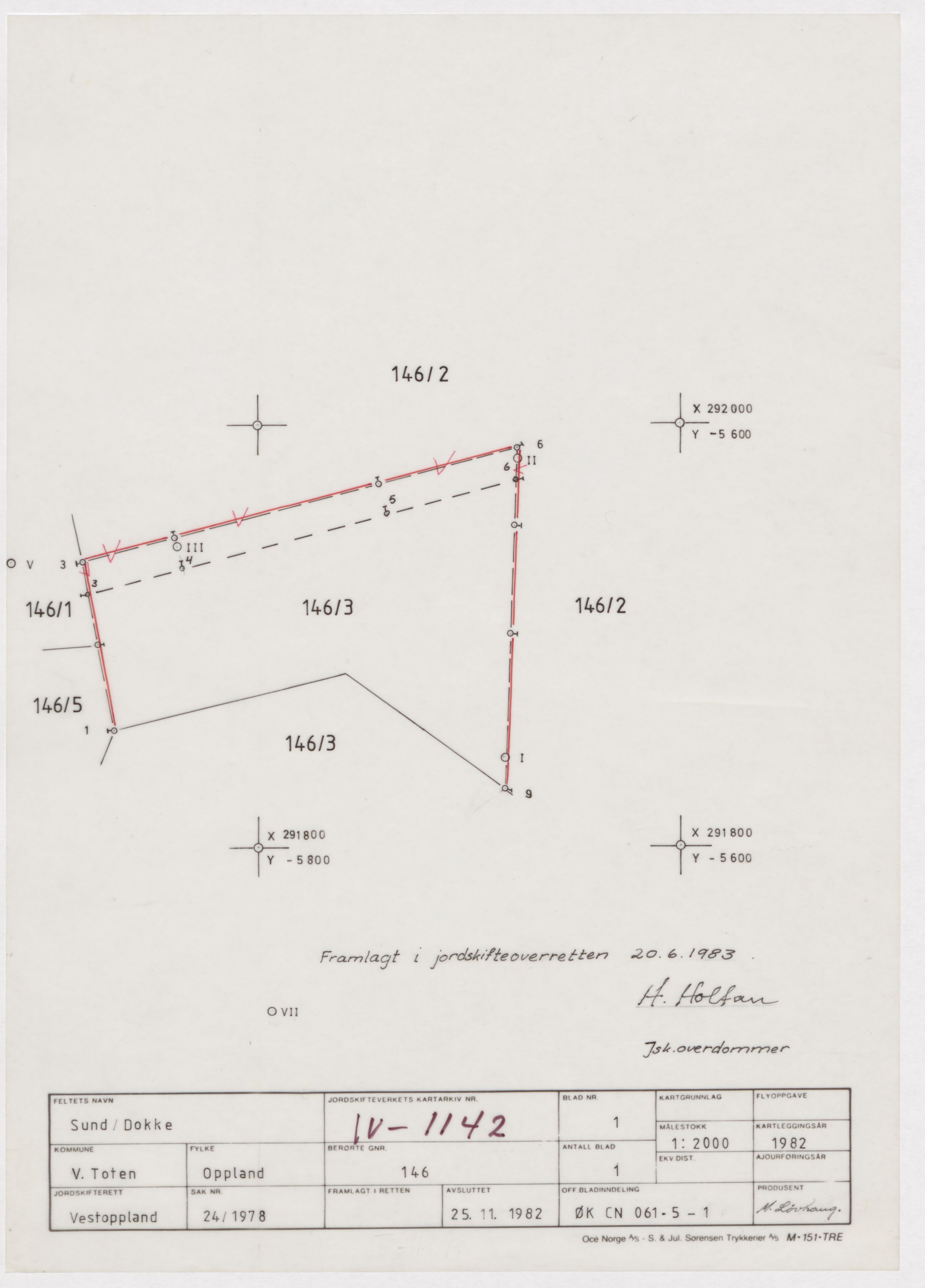 Jordskifteverkets kartarkiv, RA/S-3929/T, 1859-1988, p. 1469