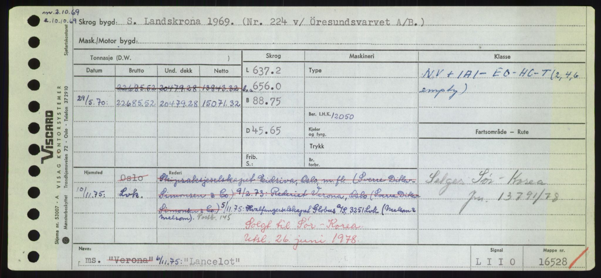 Sjøfartsdirektoratet med forløpere, Skipsmålingen, RA/S-1627/H/Hd/L0022: Fartøy, L-Lia, p. 117