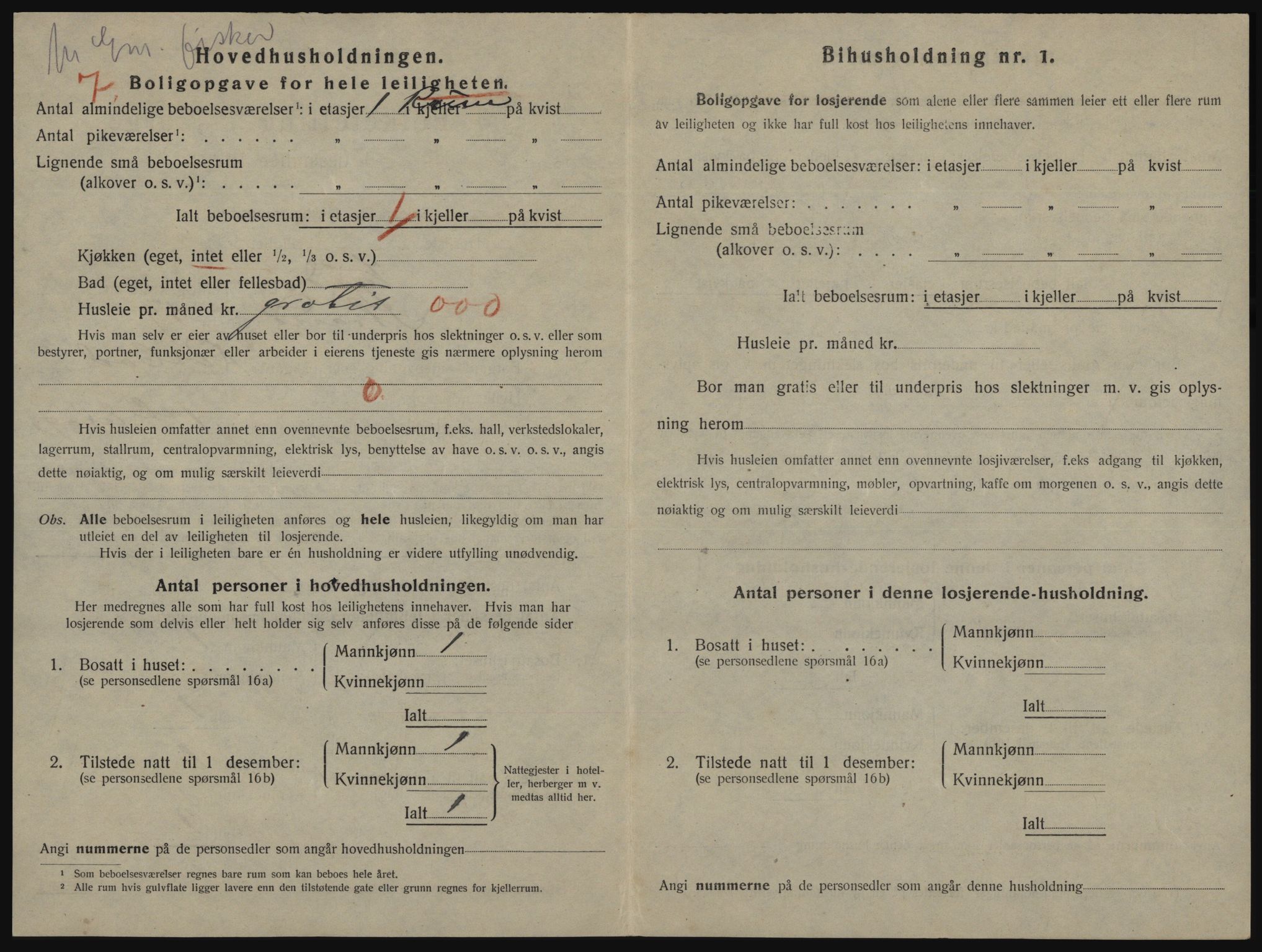 SATØ, 1920 census for Vardø, 1920, p. 1660