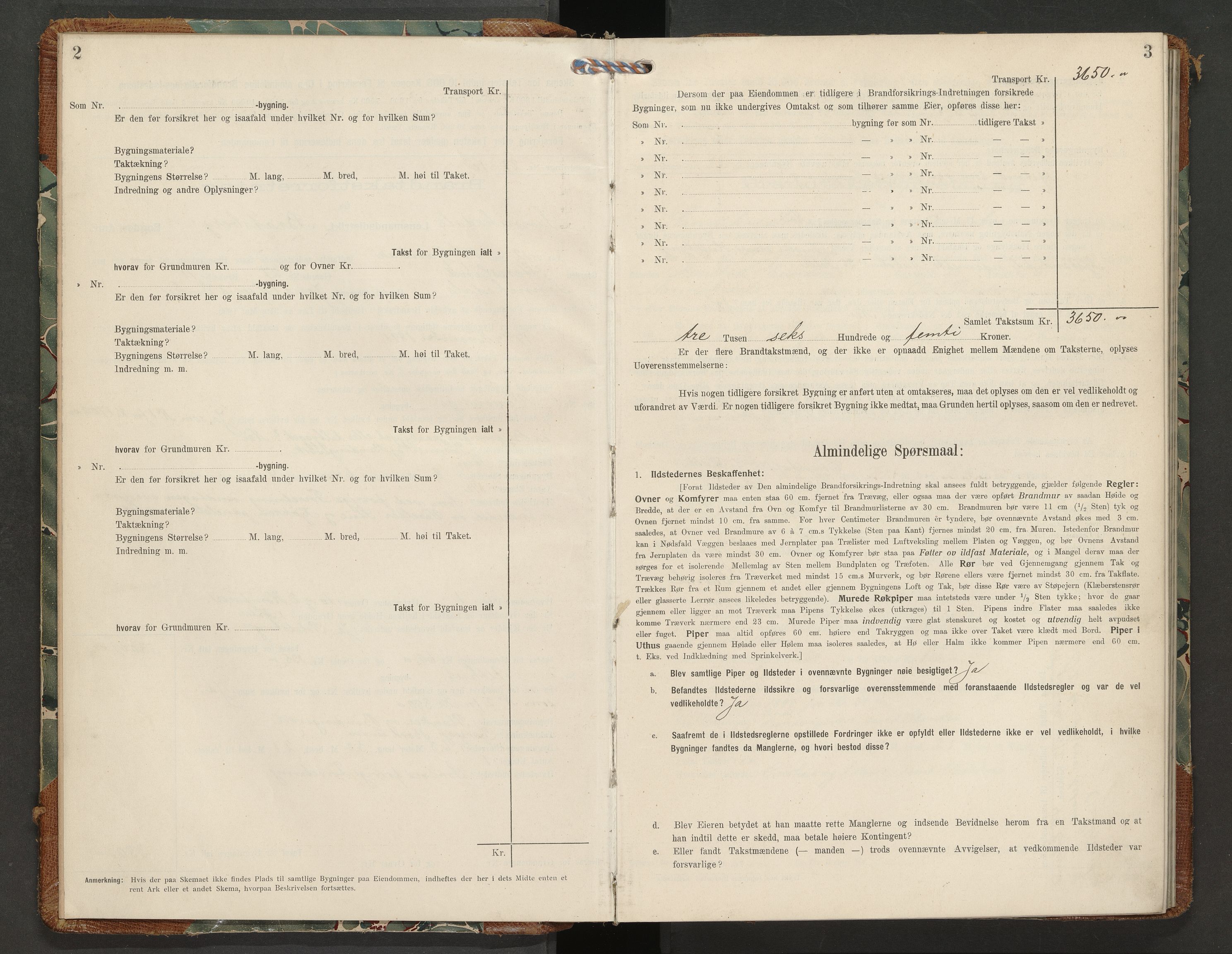 Sannidal lensmannskontor, AV/SAKO-A-569/Y/Yc/Ycb/L0004: Skjematakstprotokoll, 1912-1918