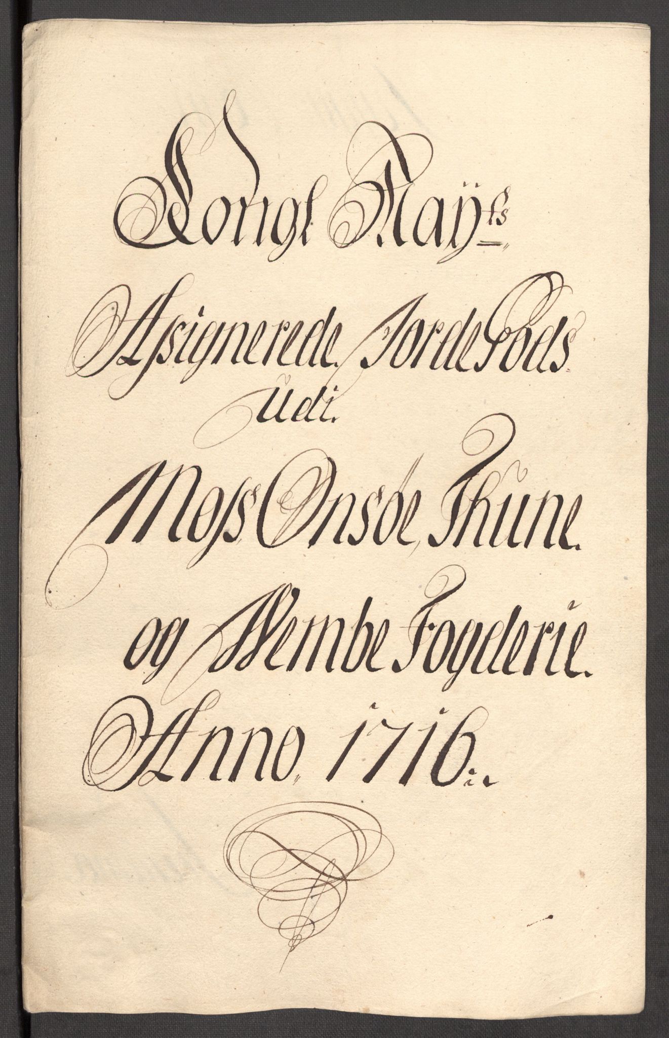 Rentekammeret inntil 1814, Reviderte regnskaper, Fogderegnskap, AV/RA-EA-4092/R04/L0140: Fogderegnskap Moss, Onsøy, Tune, Veme og Åbygge, 1715-1716, p. 311