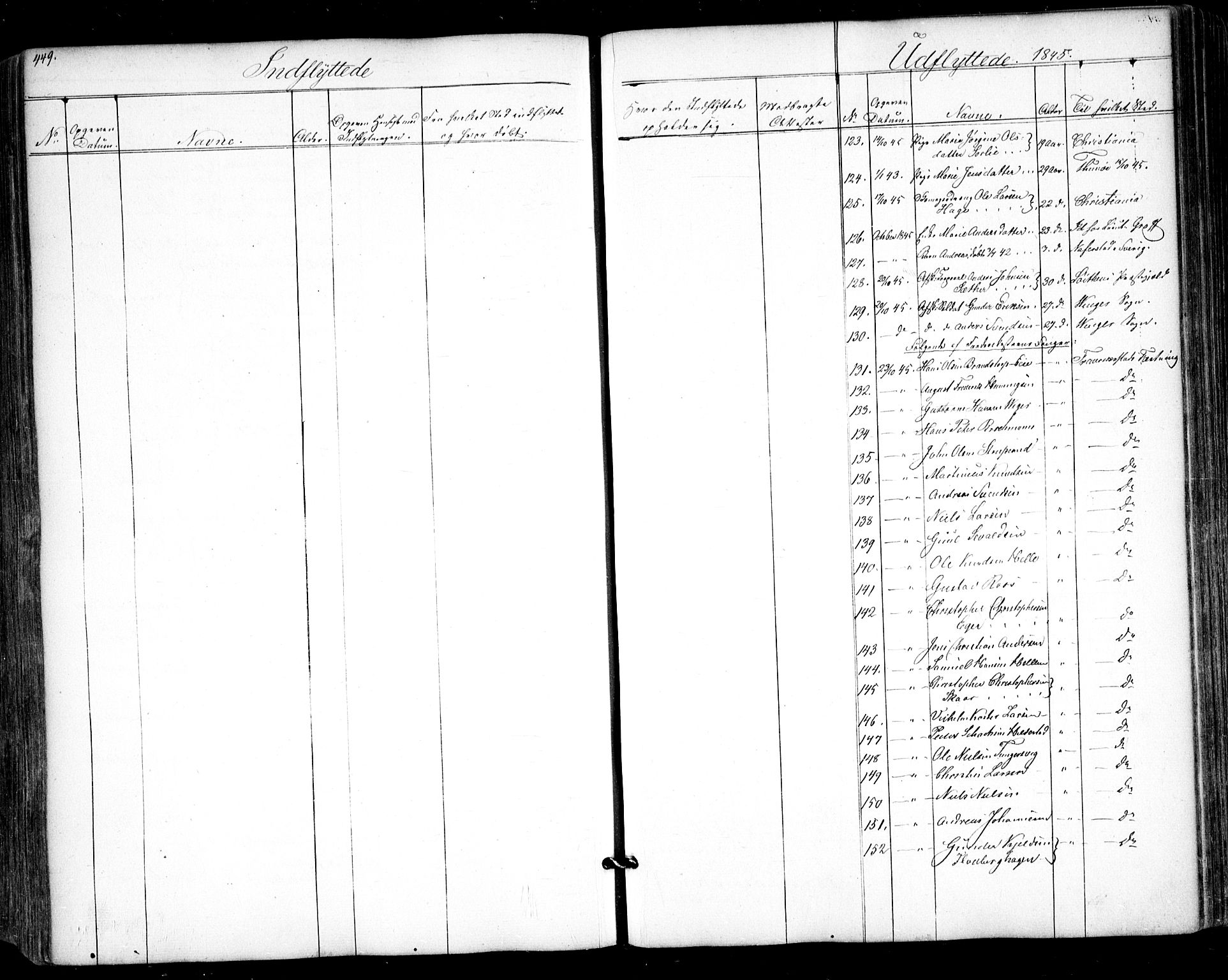 Halden prestekontor Kirkebøker, AV/SAO-A-10909/F/Fa/L0006: Parish register (official) no. I 6, 1845-1856, p. 449