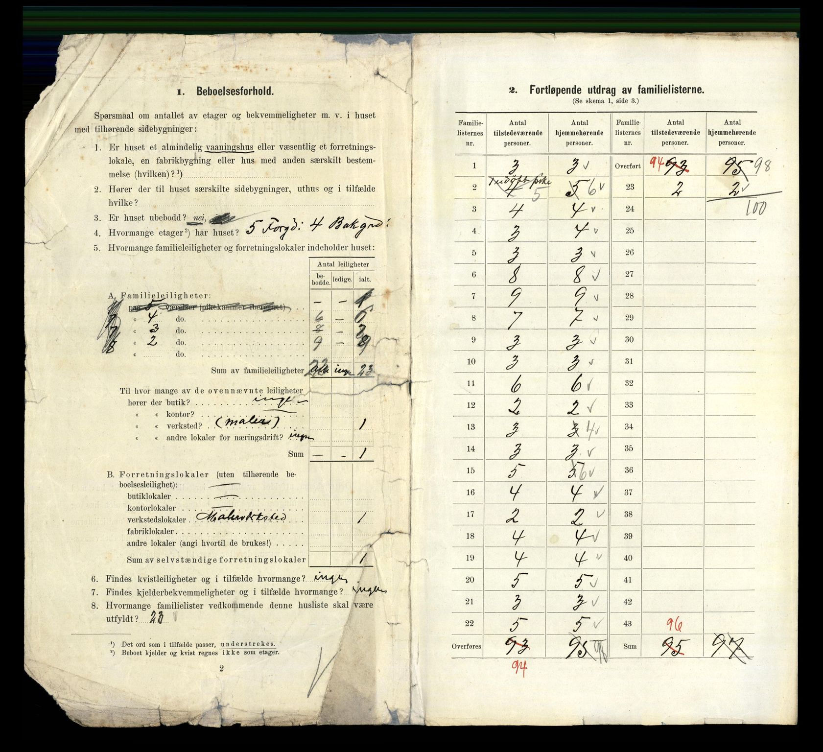 RA, 1910 census for Kristiania, 1910, p. 121302