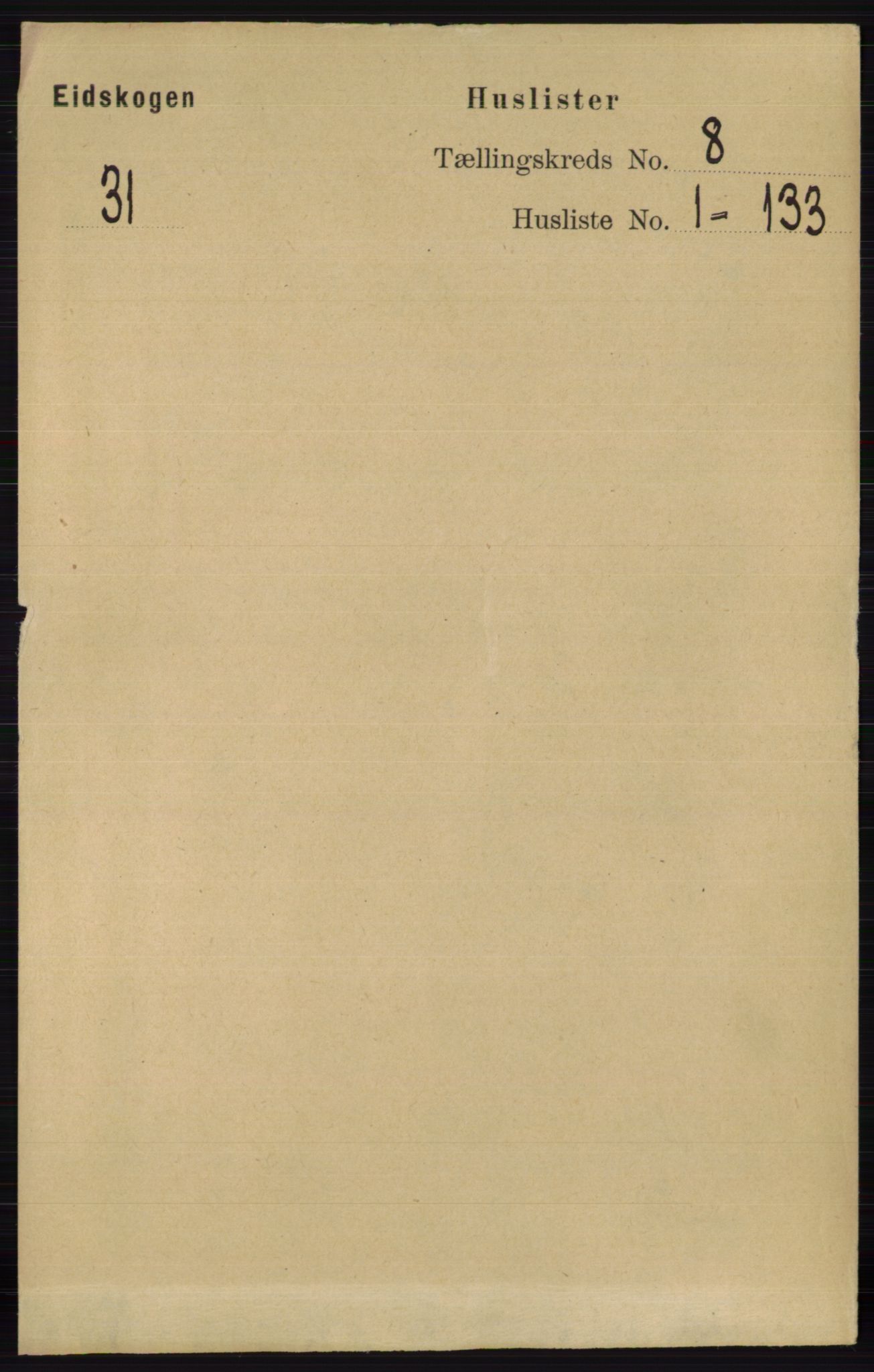 RA, 1891 census for 0420 Eidskog, 1891, p. 4420