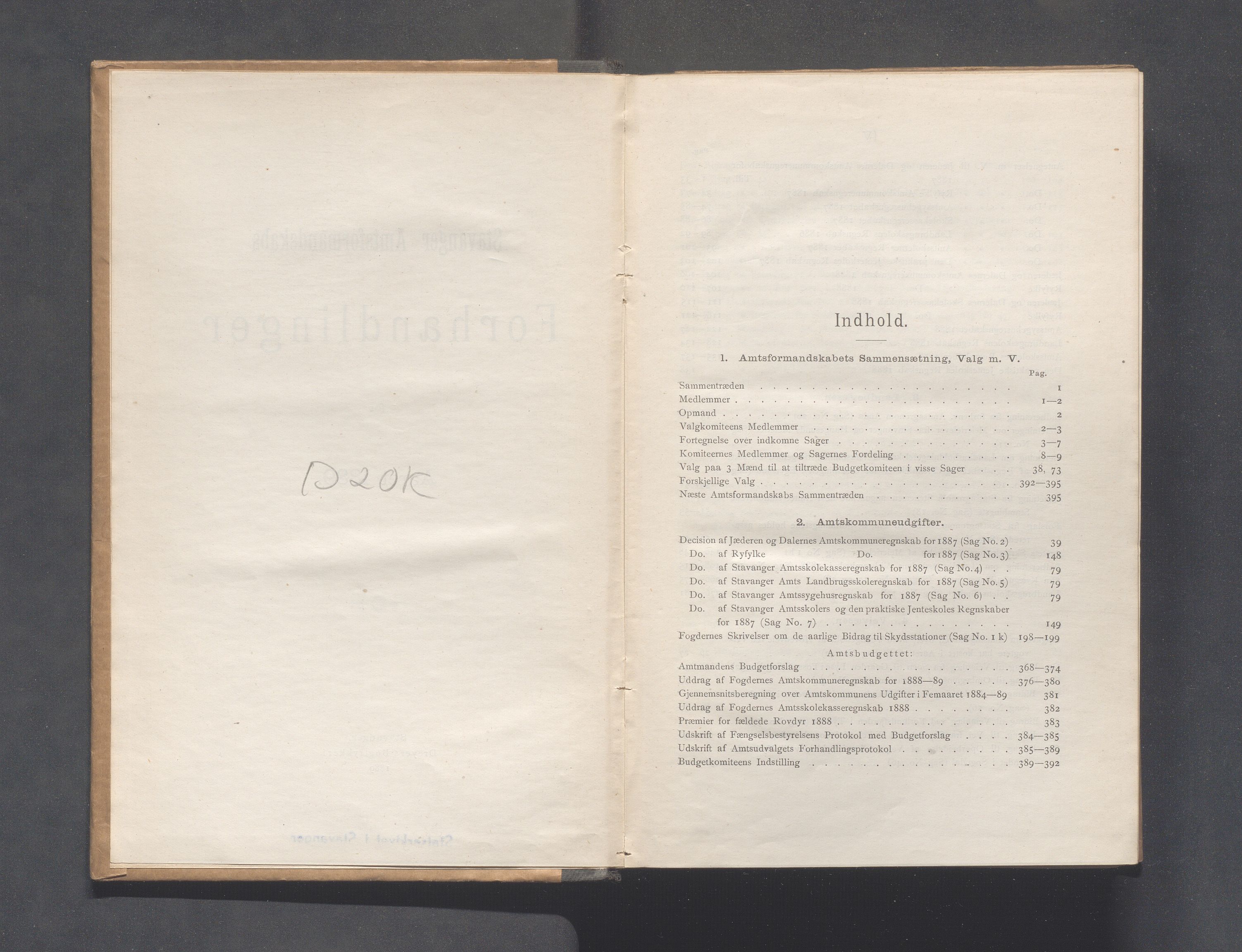 Rogaland fylkeskommune - Fylkesrådmannen , IKAR/A-900/A, 1889, p. 3