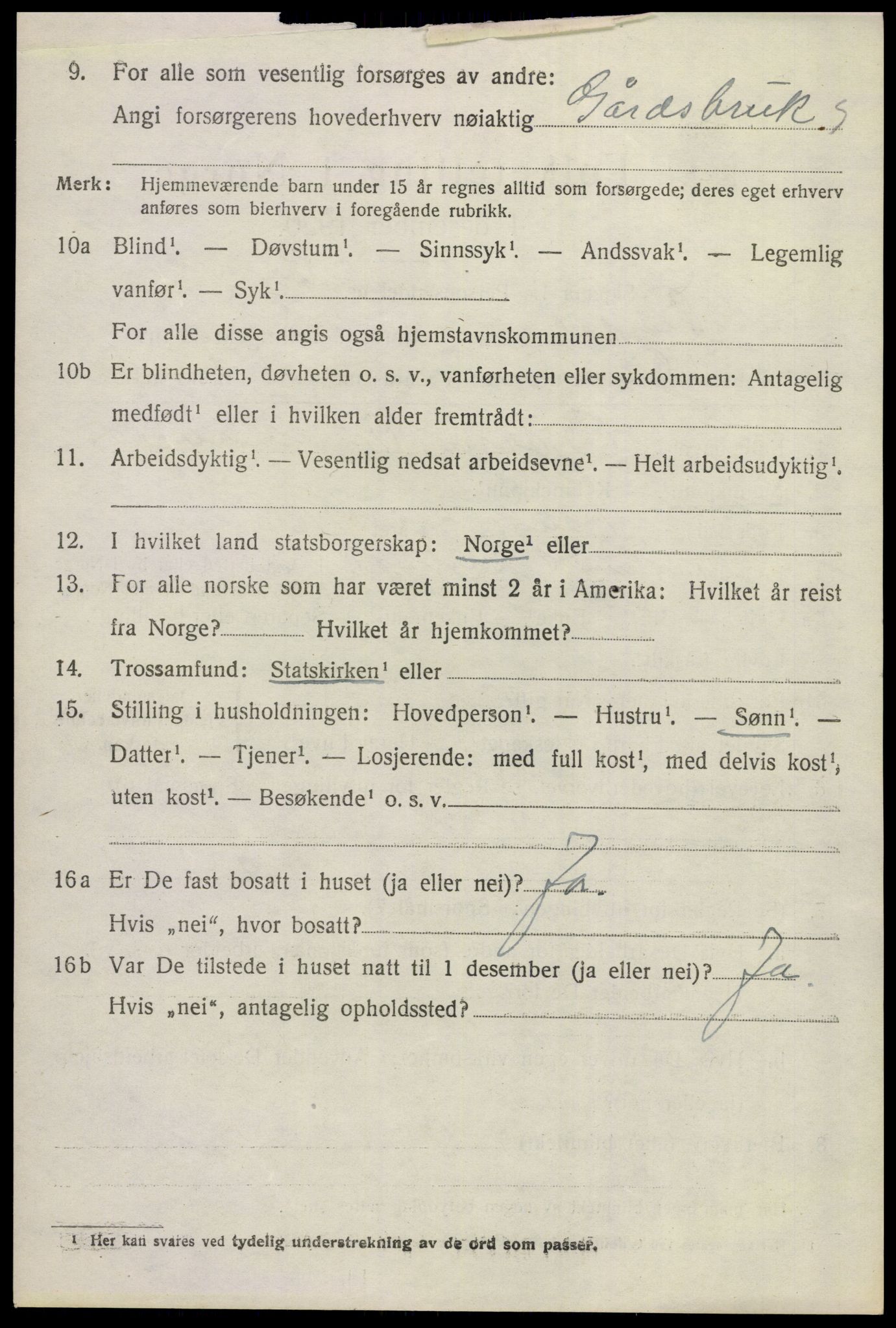 SAKO, 1920 census for Sigdal, 1920, p. 8879