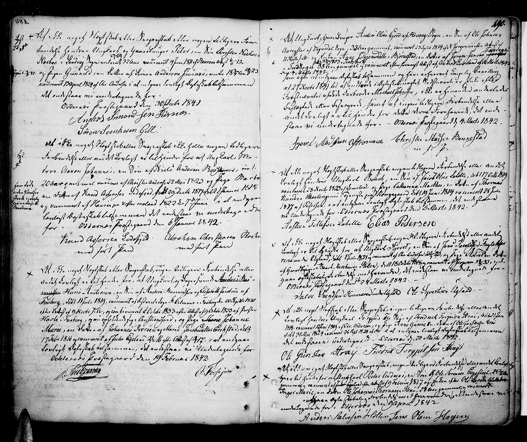 Oddernes sokneprestkontor, AV/SAK-1111-0033/F/Fa/Faa/L0004: Parish register (official) no. A 4, 1764-1820, p. 190