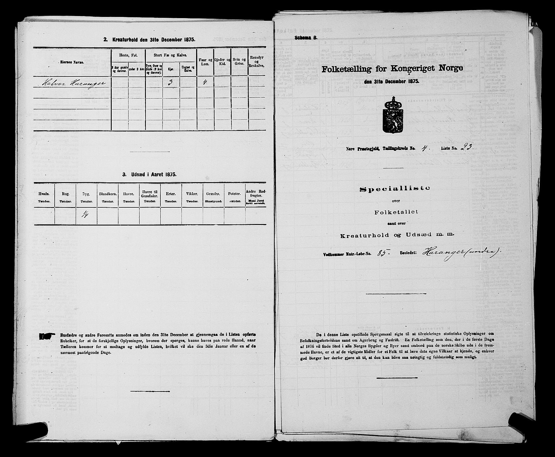 SAKO, 1875 census for 0633P Nore, 1875, p. 574