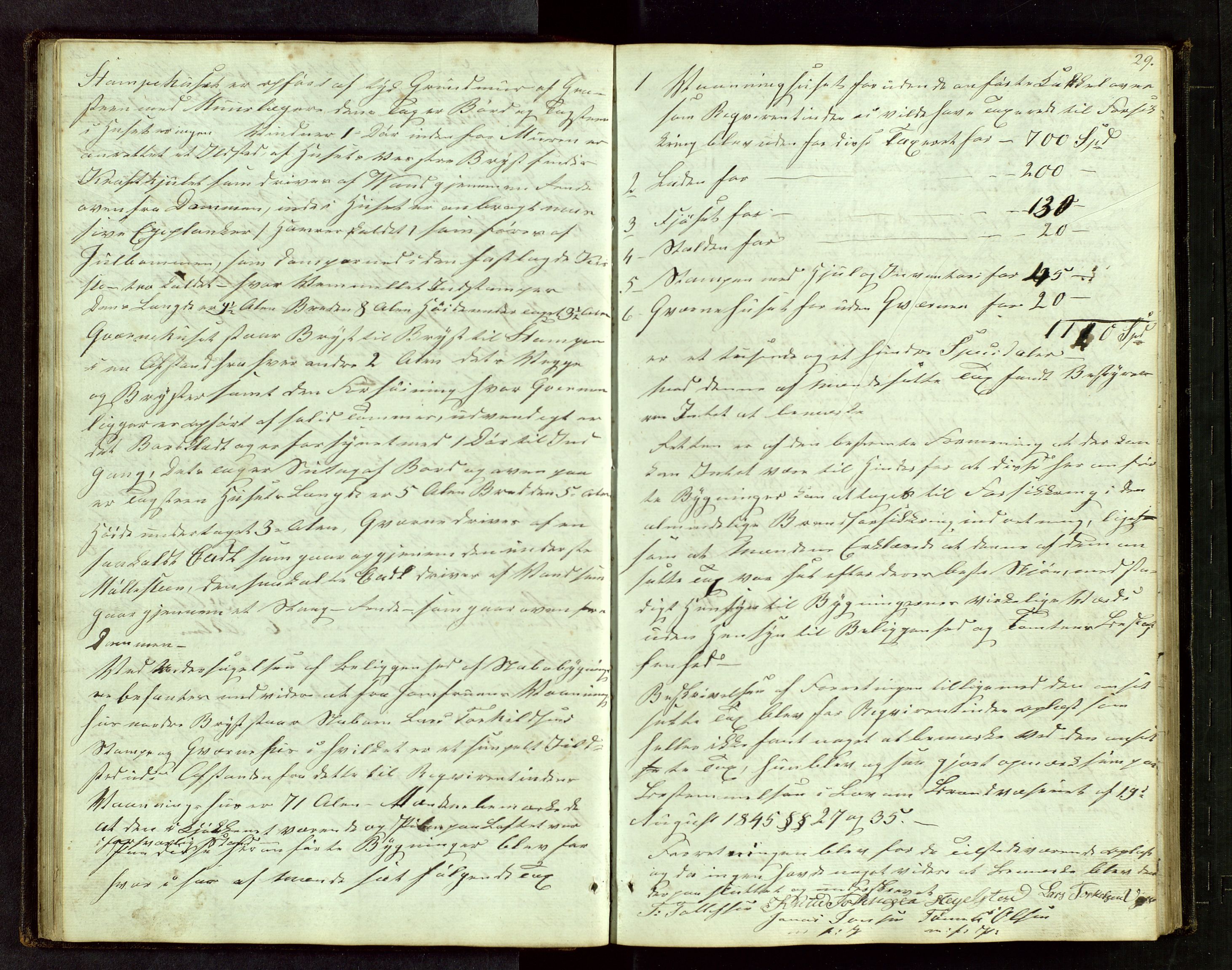 Bjerkreim lensmannskontor, SAST/A-100090/Goa/L0001: Branntakstprotokoll, 1846-1894, p. 28b-29a