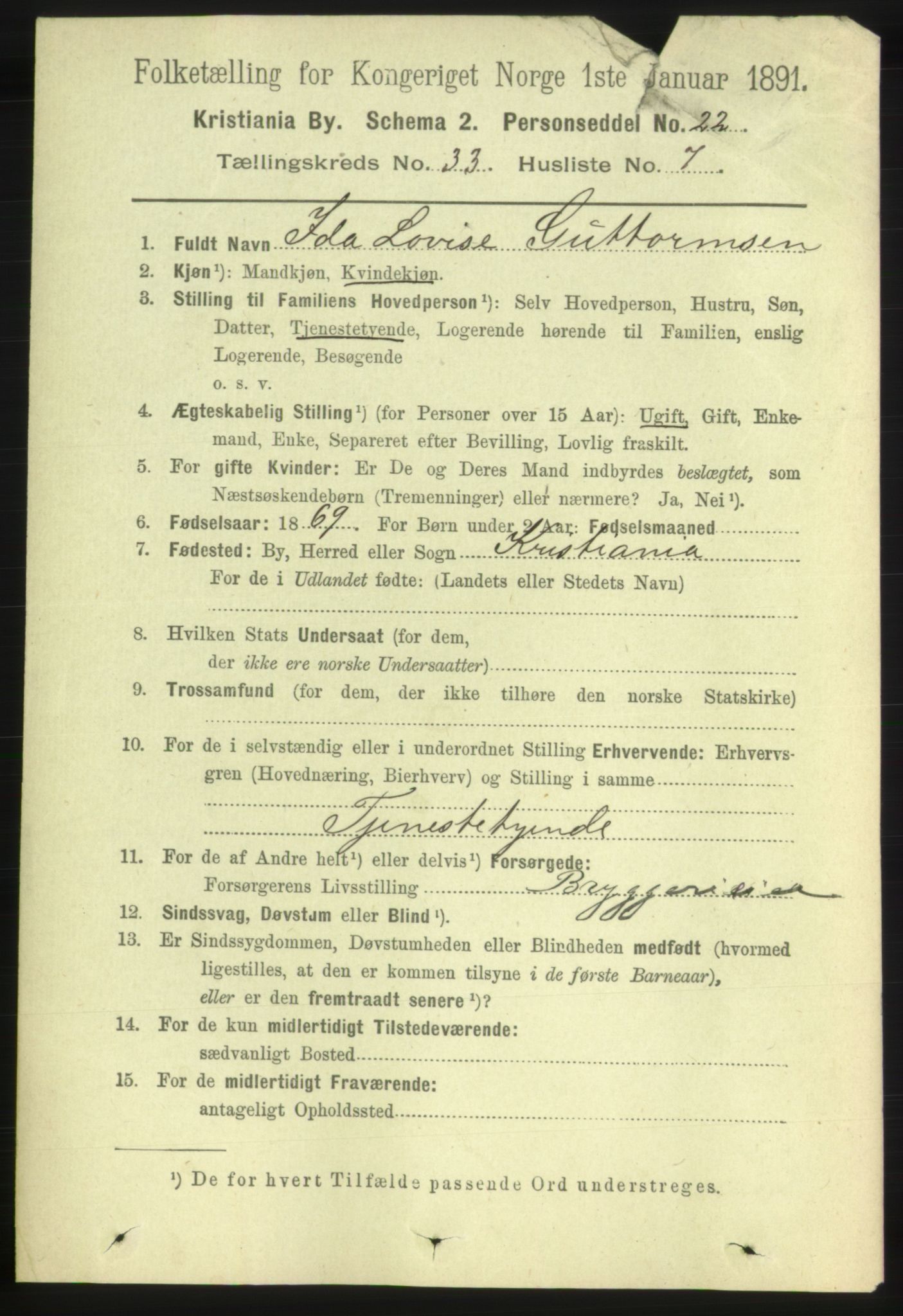 RA, 1891 census for 0301 Kristiania, 1891, p. 17789