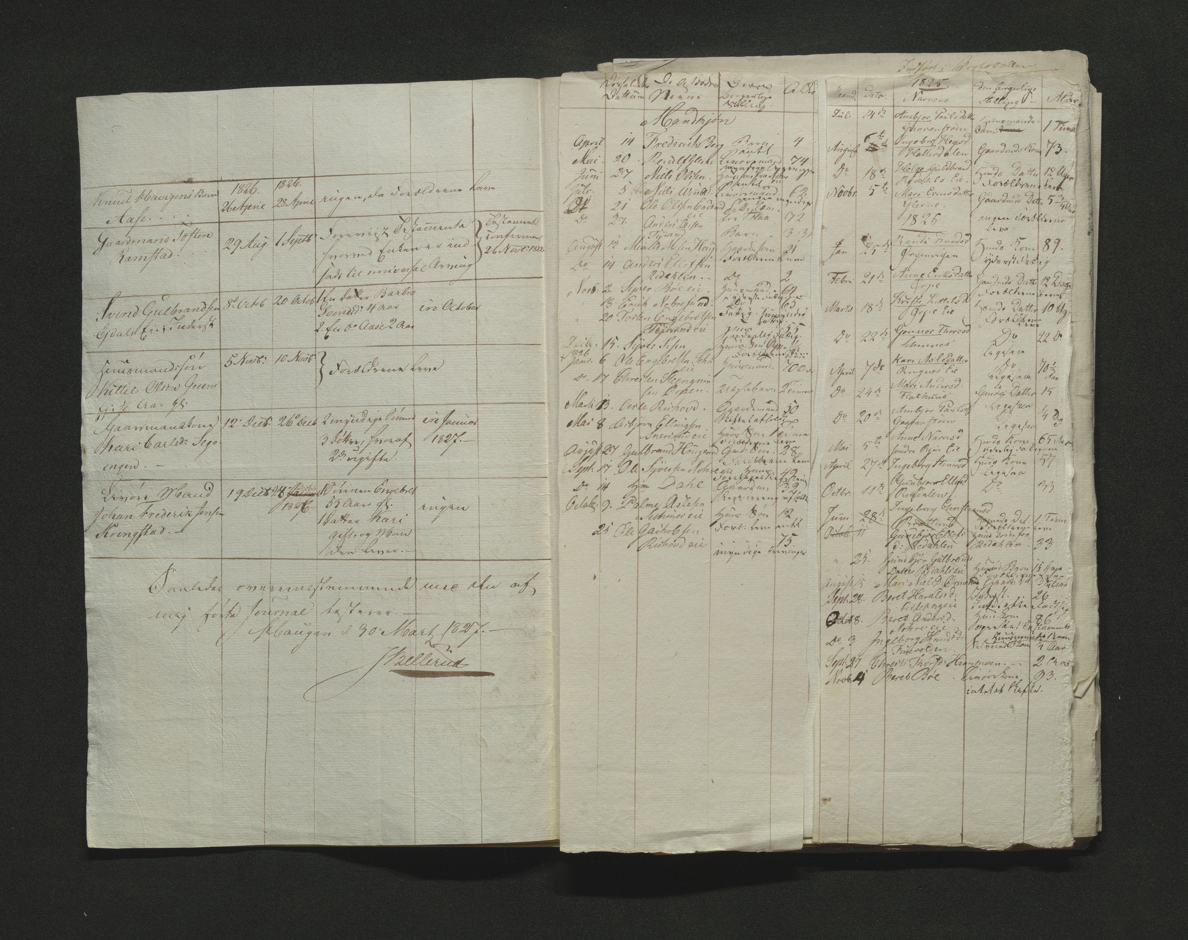 Eiker, Modum og Sigdal sorenskriveri, AV/SAKO-A-123/H/Ha/Hab/L0002: Dødsfallsmeldinger, 1823-1829, p. 106