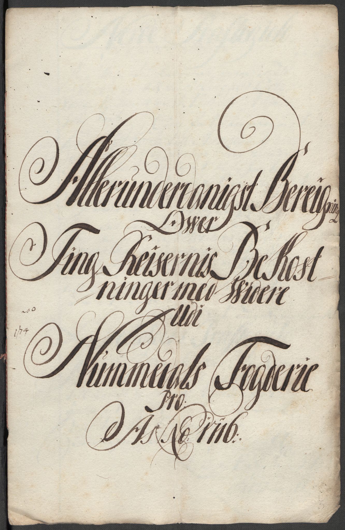 Rentekammeret inntil 1814, Reviderte regnskaper, Fogderegnskap, AV/RA-EA-4092/R64/L4437: Fogderegnskap Namdal, 1716, p. 236