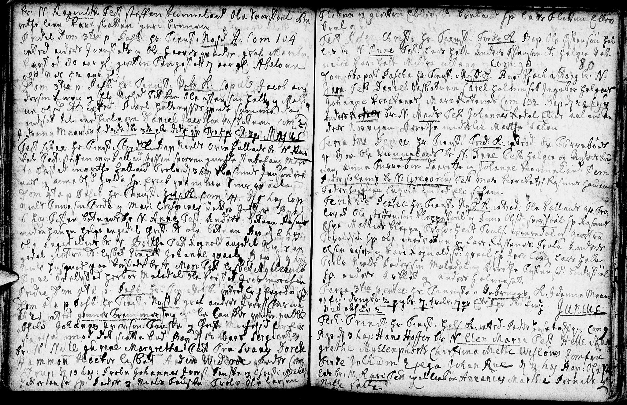 Førde sokneprestembete, SAB/A-79901/H/Haa/Haaa/L0002: Parish register (official) no. A 2, 1728-1748, p. 80