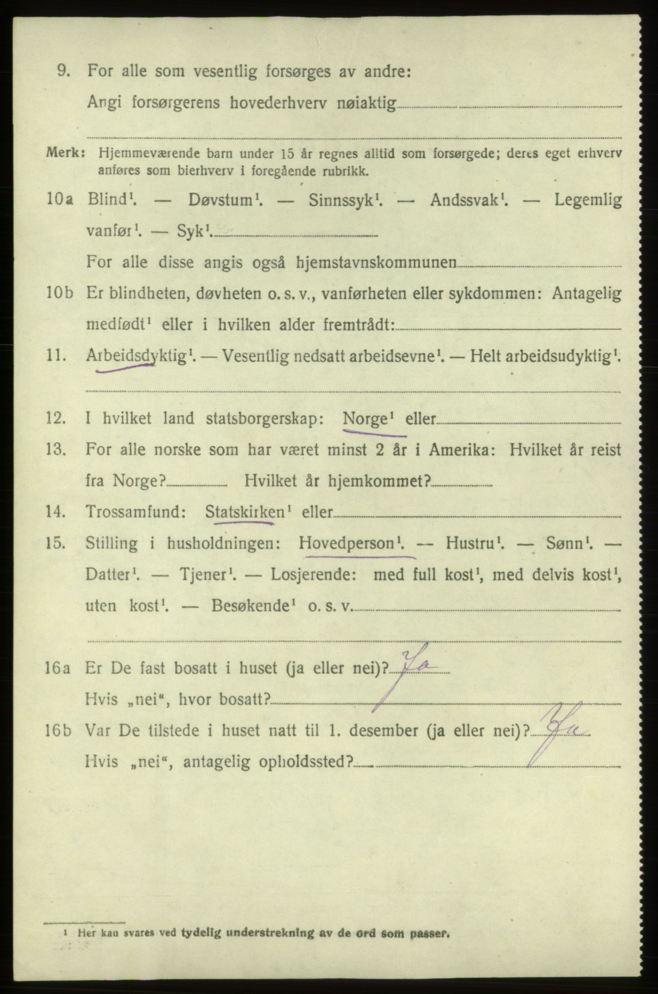 SAB, 1920 census for Stord, 1920, p. 8680