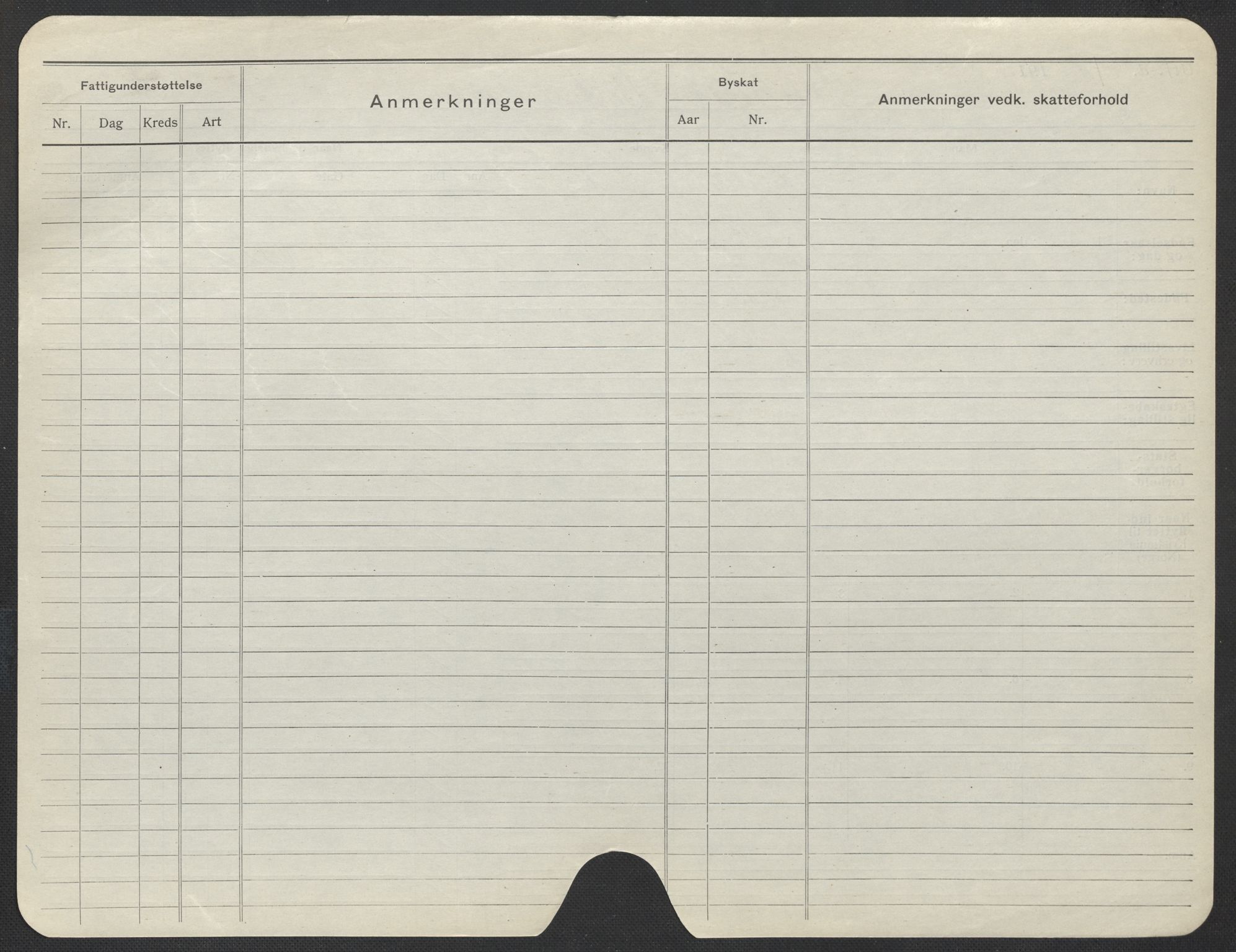 Oslo folkeregister, Registerkort, SAO/A-11715/F/Fa/Fac/L0018: Kvinner, 1906-1914, p. 1300b