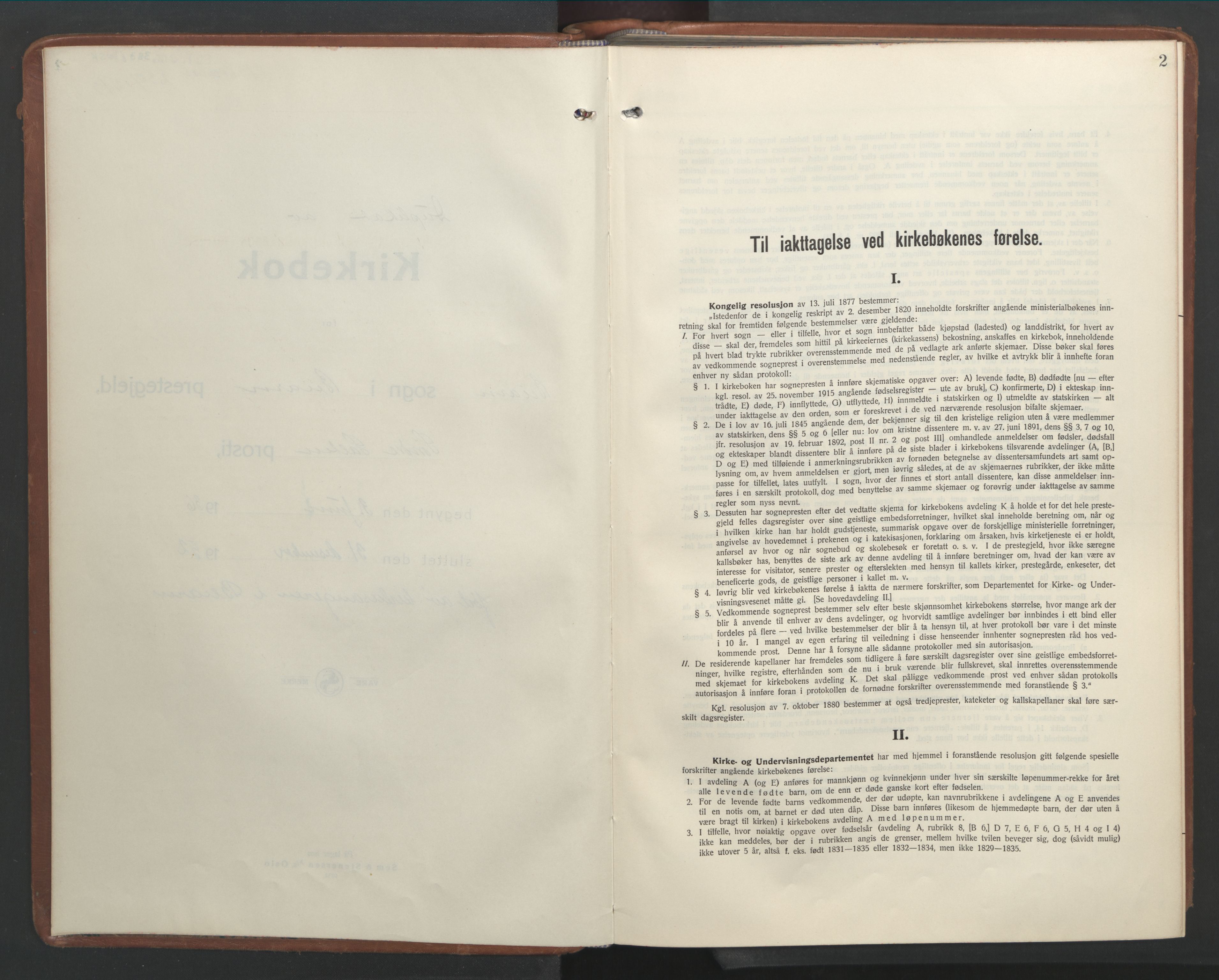 Ministerialprotokoller, klokkerbøker og fødselsregistre - Nordland, SAT/A-1459/846/L0657: Parish register (copy) no. 846C07, 1936-1952, p. 2