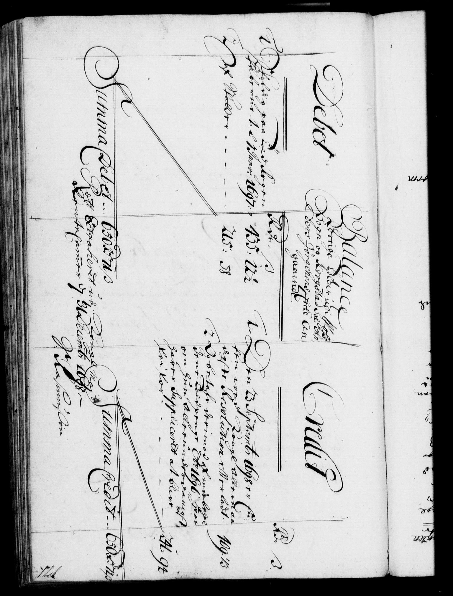 Rentekammeret, Kammerkanselliet, RA/EA-3111/G/Gf/Gfa/L0001: Resolusjonsprotokoll med register (merket RK 52.1), 1695-1706, p. 171