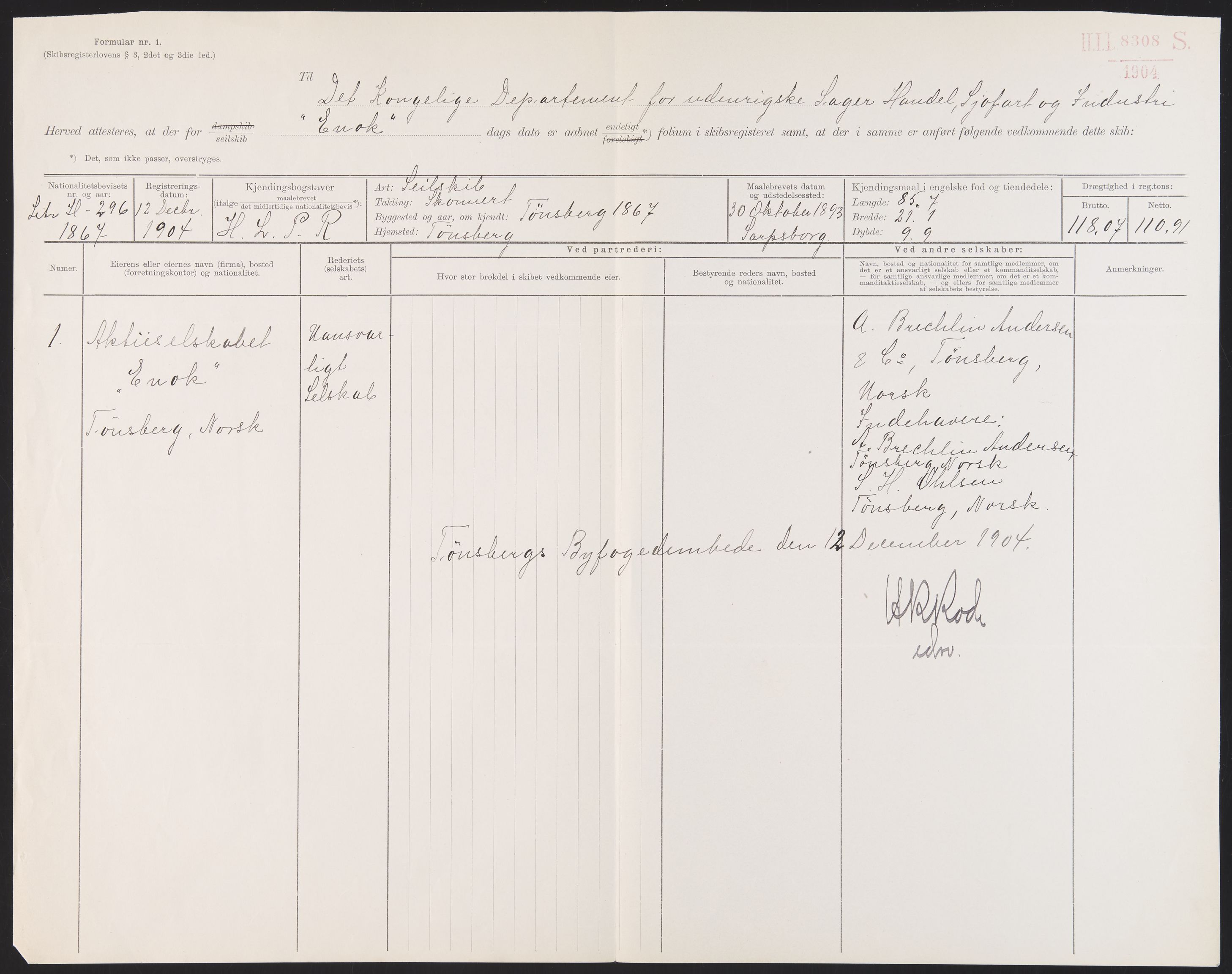 Sjøfartsdirektoratet med forløpere, skipsmapper slettede skip, RA/S-4998/F/Fa/L0298: --, 1867-1931, p. 138