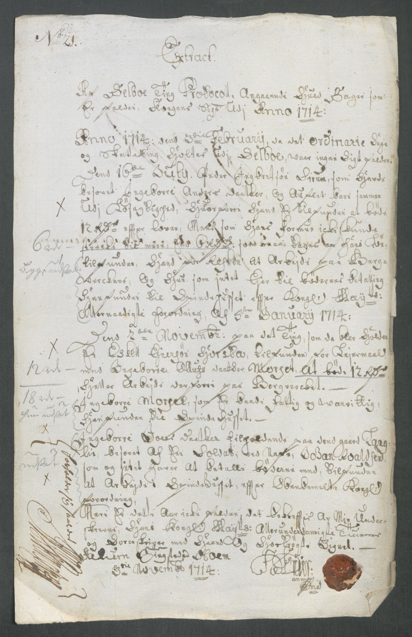 Rentekammeret inntil 1814, Reviderte regnskaper, Fogderegnskap, AV/RA-EA-4092/R61/L4114: Fogderegnskap Strinda og Selbu, 1714, p. 169